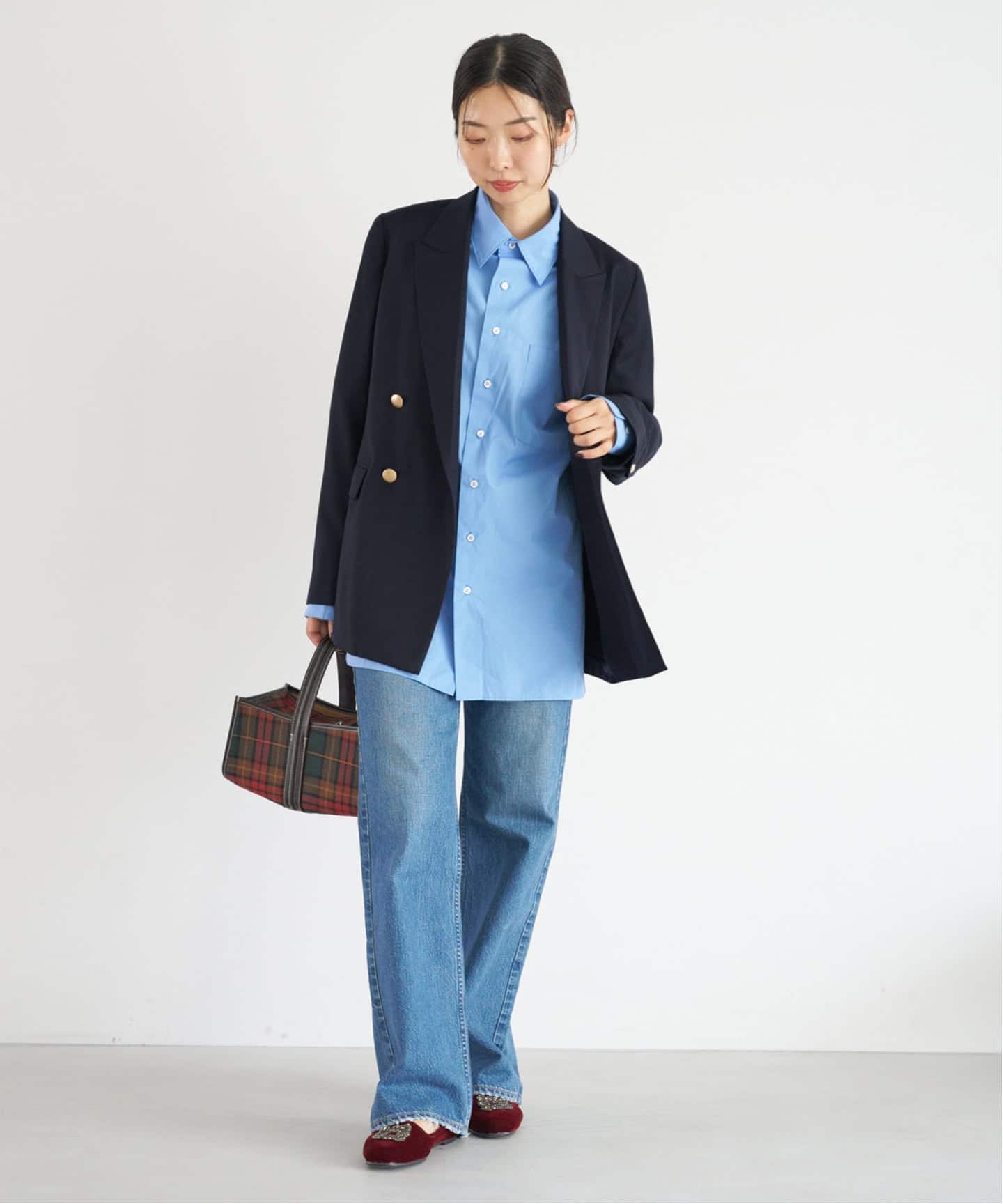 REDA SUPER110 ダブルブレストジャケット（テーラードジャケット