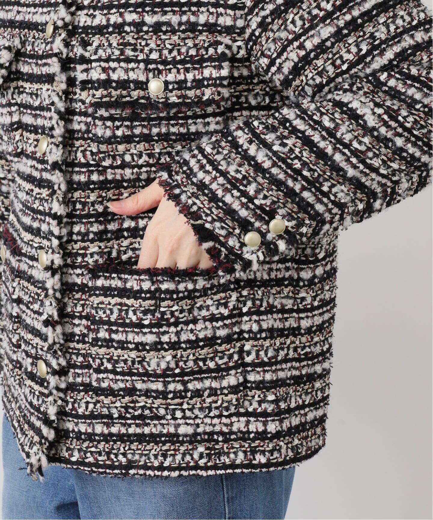 LESAGEツイードジャケット（ノーカラージャケット）｜IENA（イエナ）の