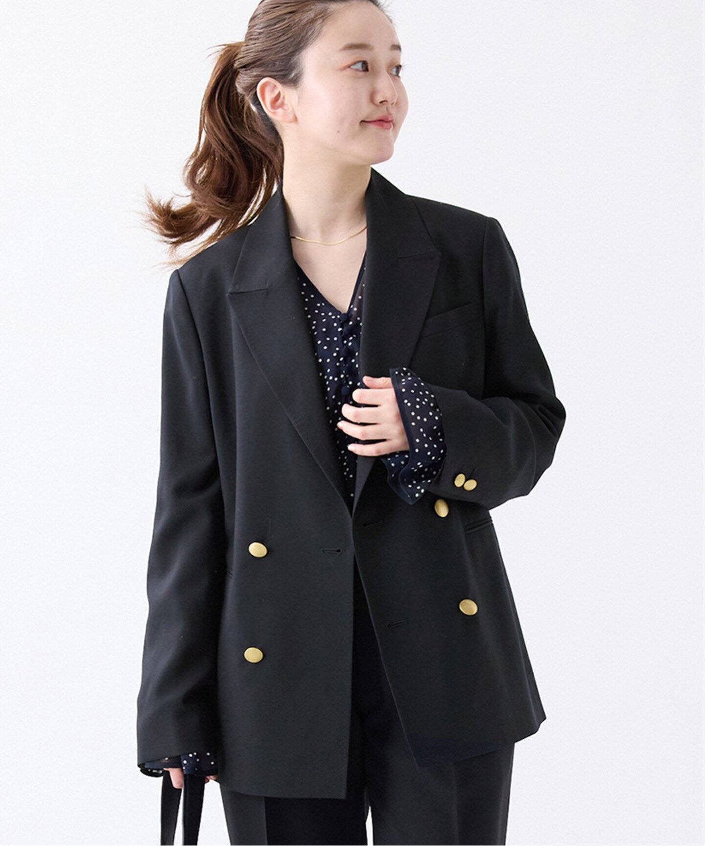 ウーステッド トロ ダブルブレスト ジャケット（テーラードジャケット  