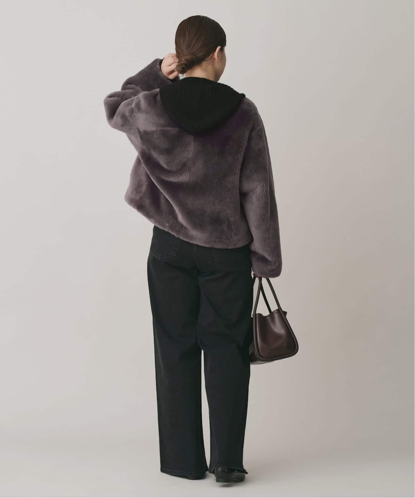 IENA ムートンコート SLOBE IENAのムートンコートを使った人気ファッション