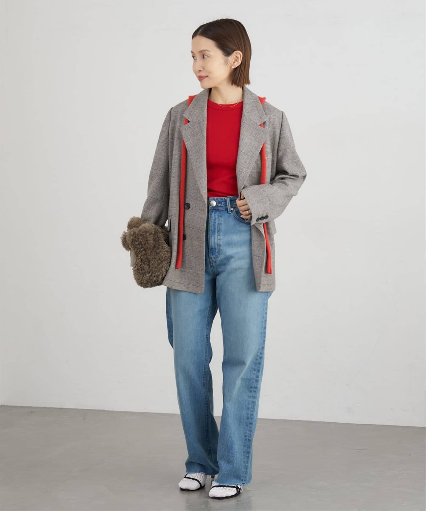 ソフトチェック ジャケット（テーラードジャケット）｜IENA（イエナ