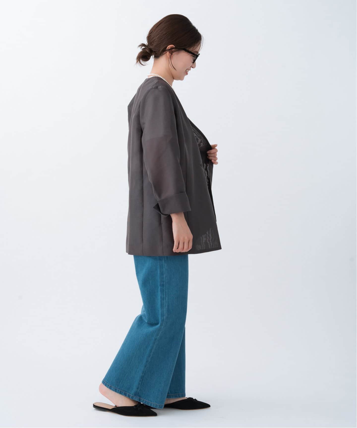 シアージャケット（ノーカラージャケット）｜IENA（イエナ）の通販