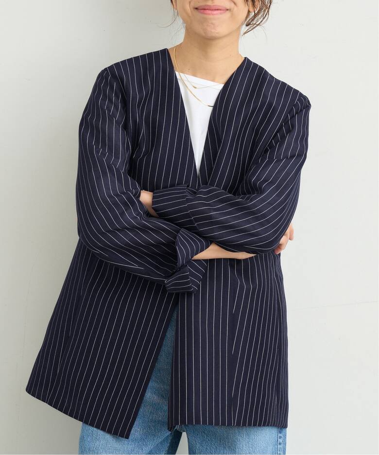 シアージャケット（ノーカラージャケット）｜IENA（イエナ）の通販  