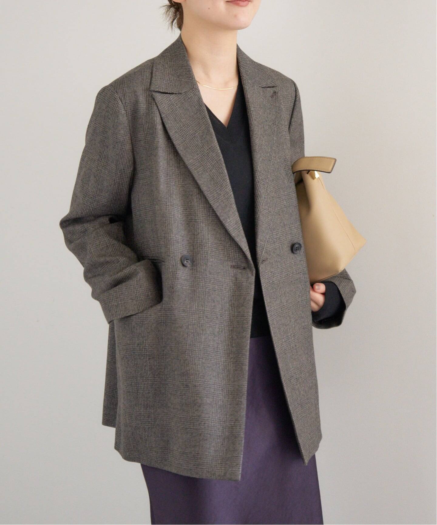 グレンチェックジャケット（テーラードジャケット）｜IENA（イエナ）の