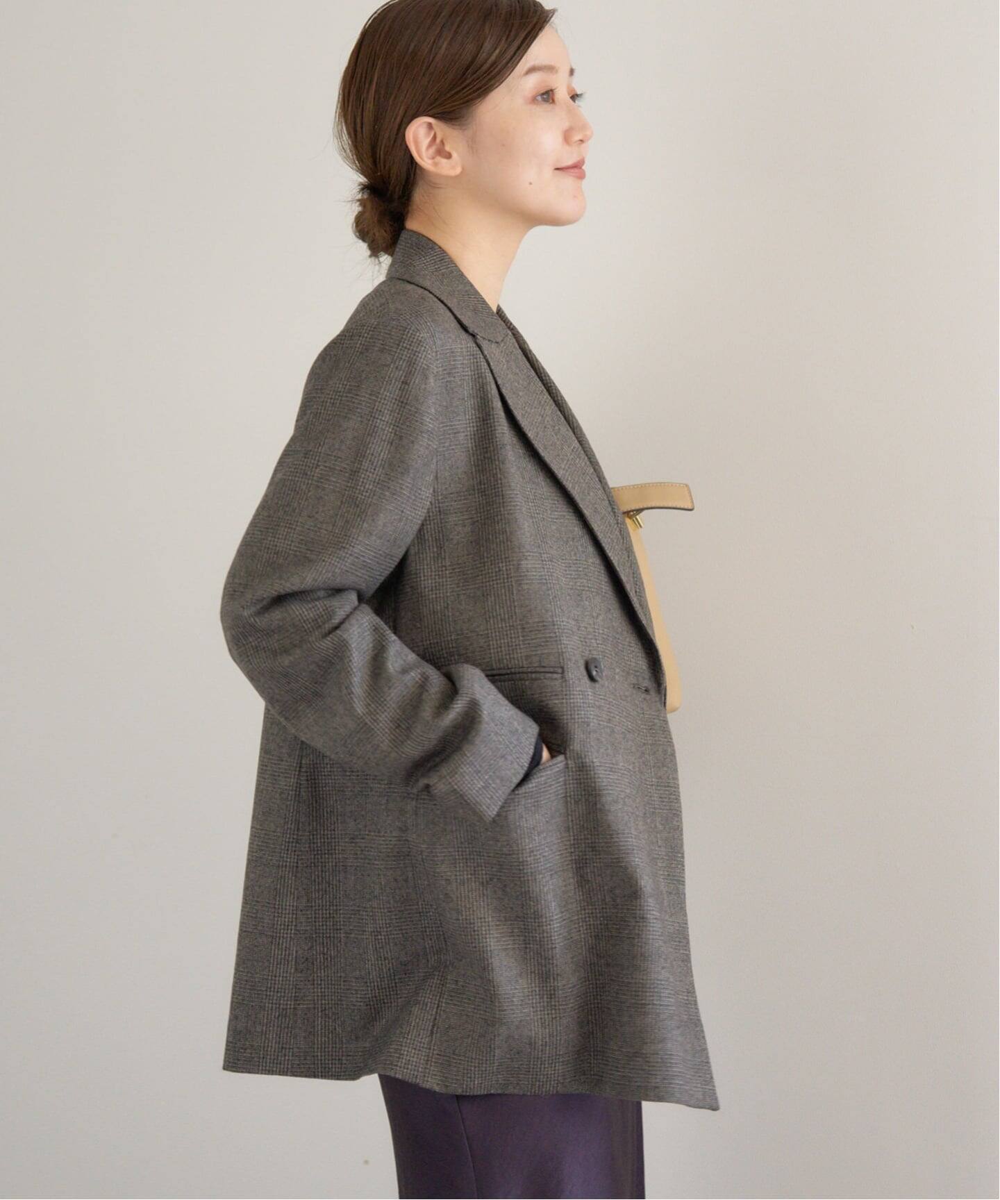 グレンチェックジャケット（テーラードジャケット）｜IENA（イエナ）の