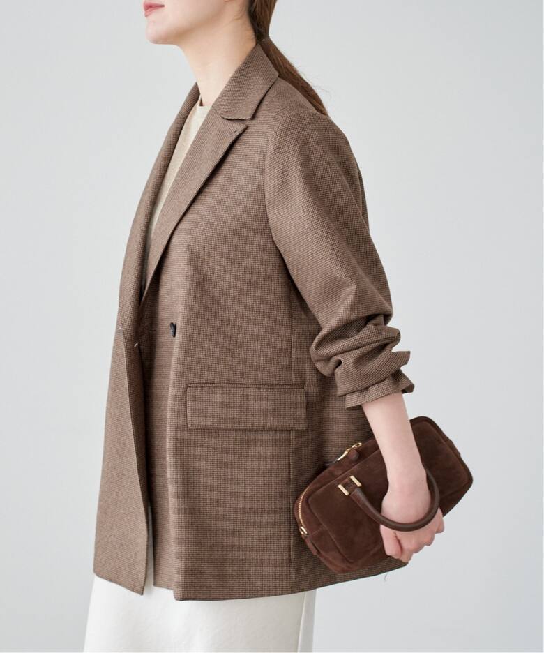 ガンクラブチェックジャケット（テーラードジャケット）｜IENA（イエナ  