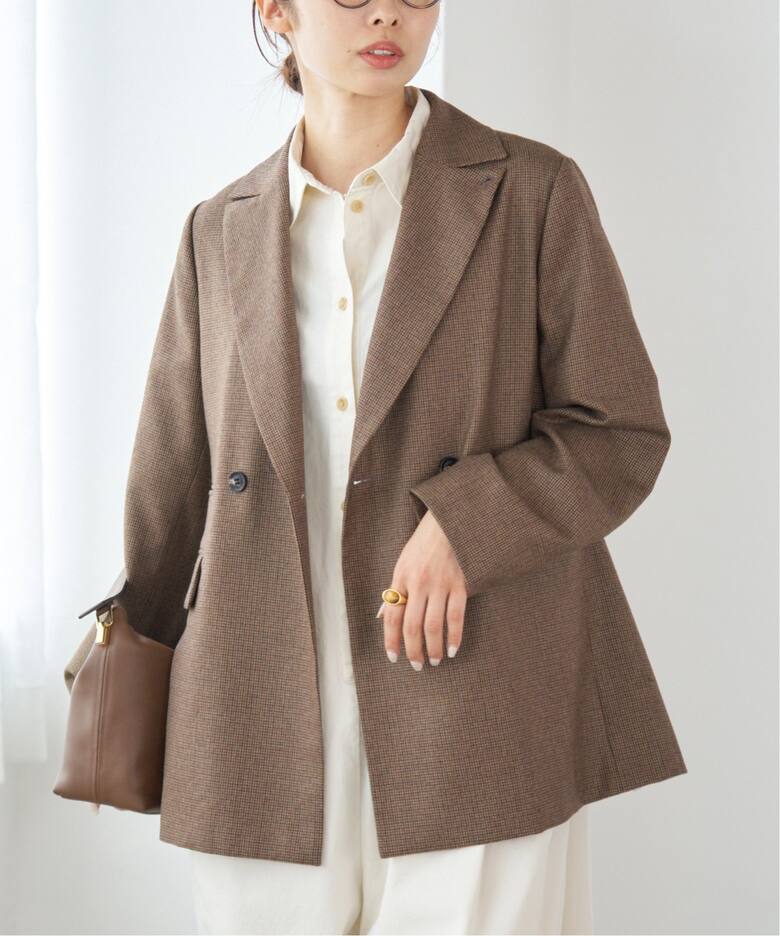 ガンクラブチェックジャケット（テーラードジャケット）｜IENA（イエナ  