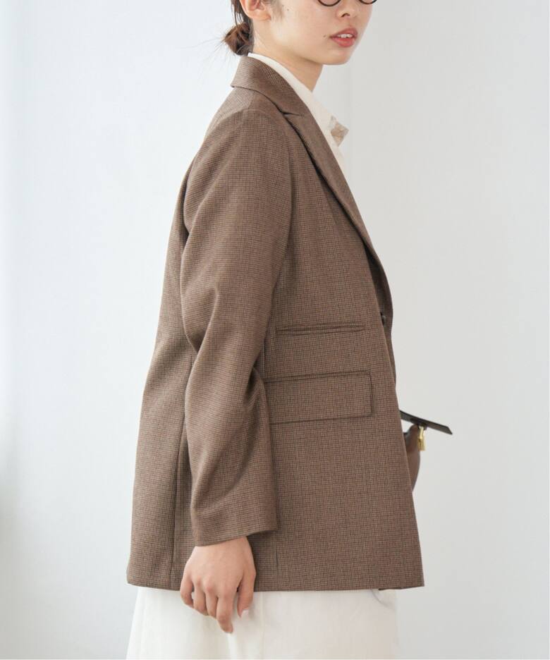 ガンクラブチェックジャケット（テーラードジャケット）｜IENA（イエナ  