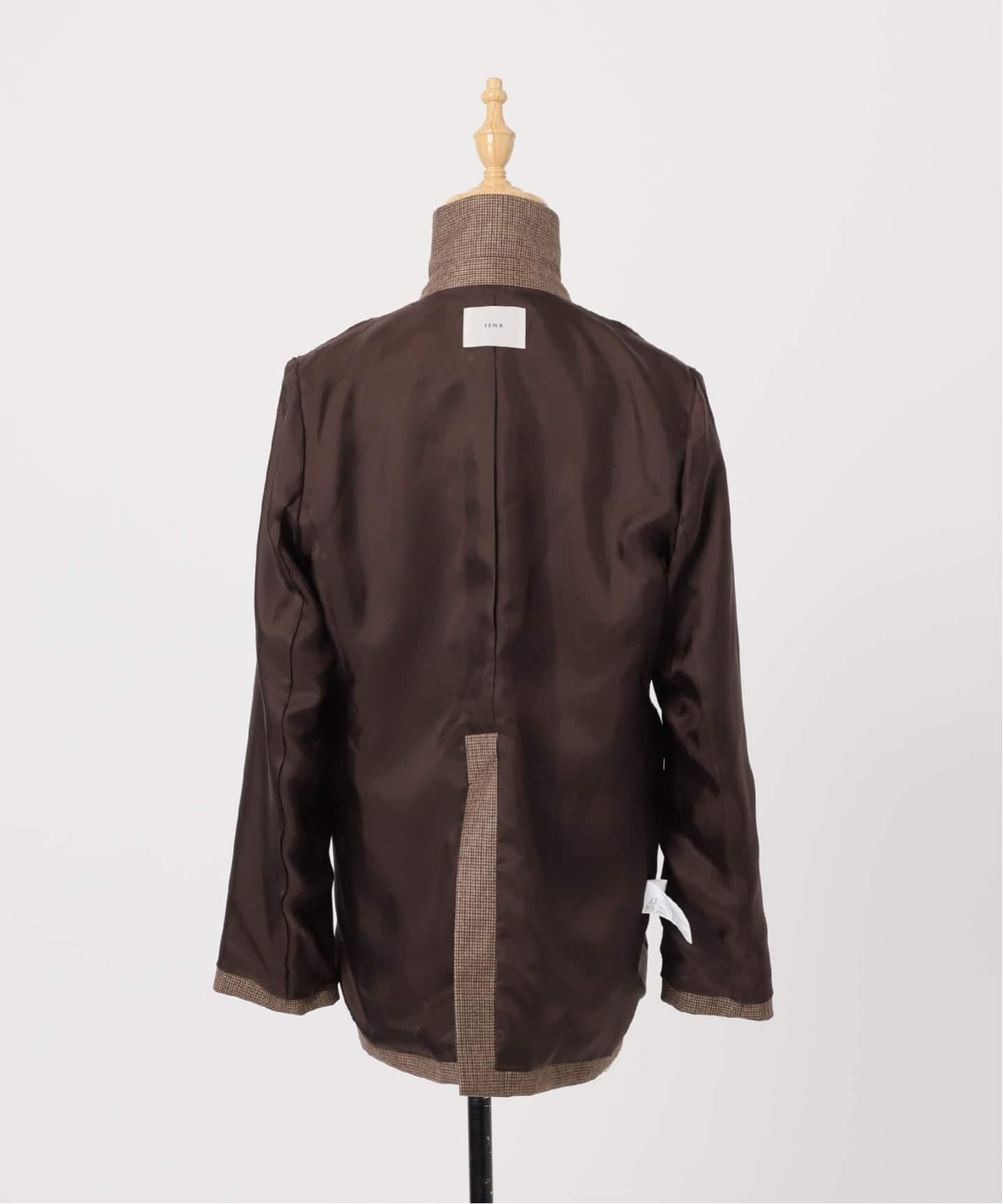 追加》ガンクラブチェックジャケット（テーラードジャケット）｜IENA