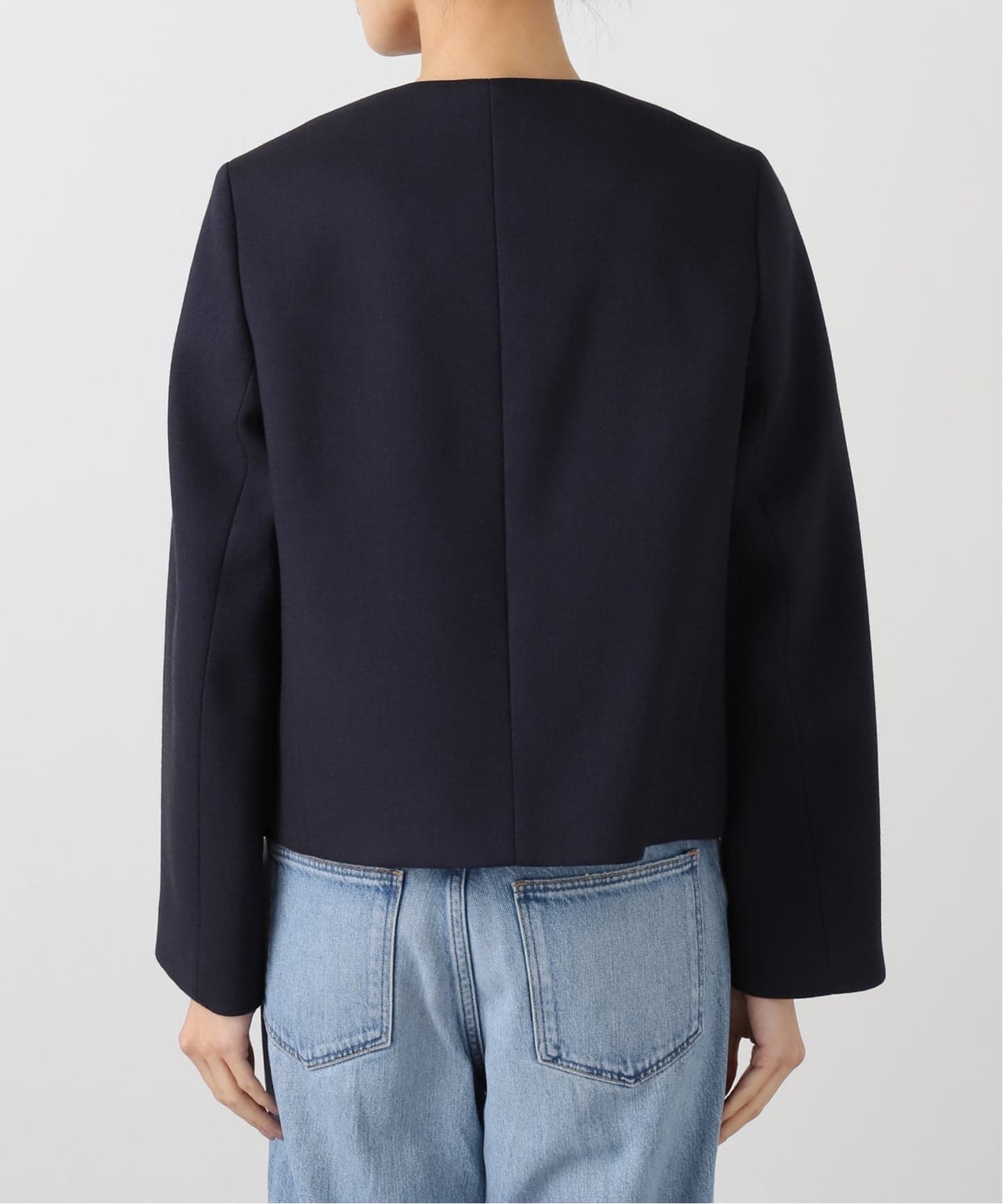 ボンディングジャケット（ノーカラージャケット）｜IENA（イエナ）の