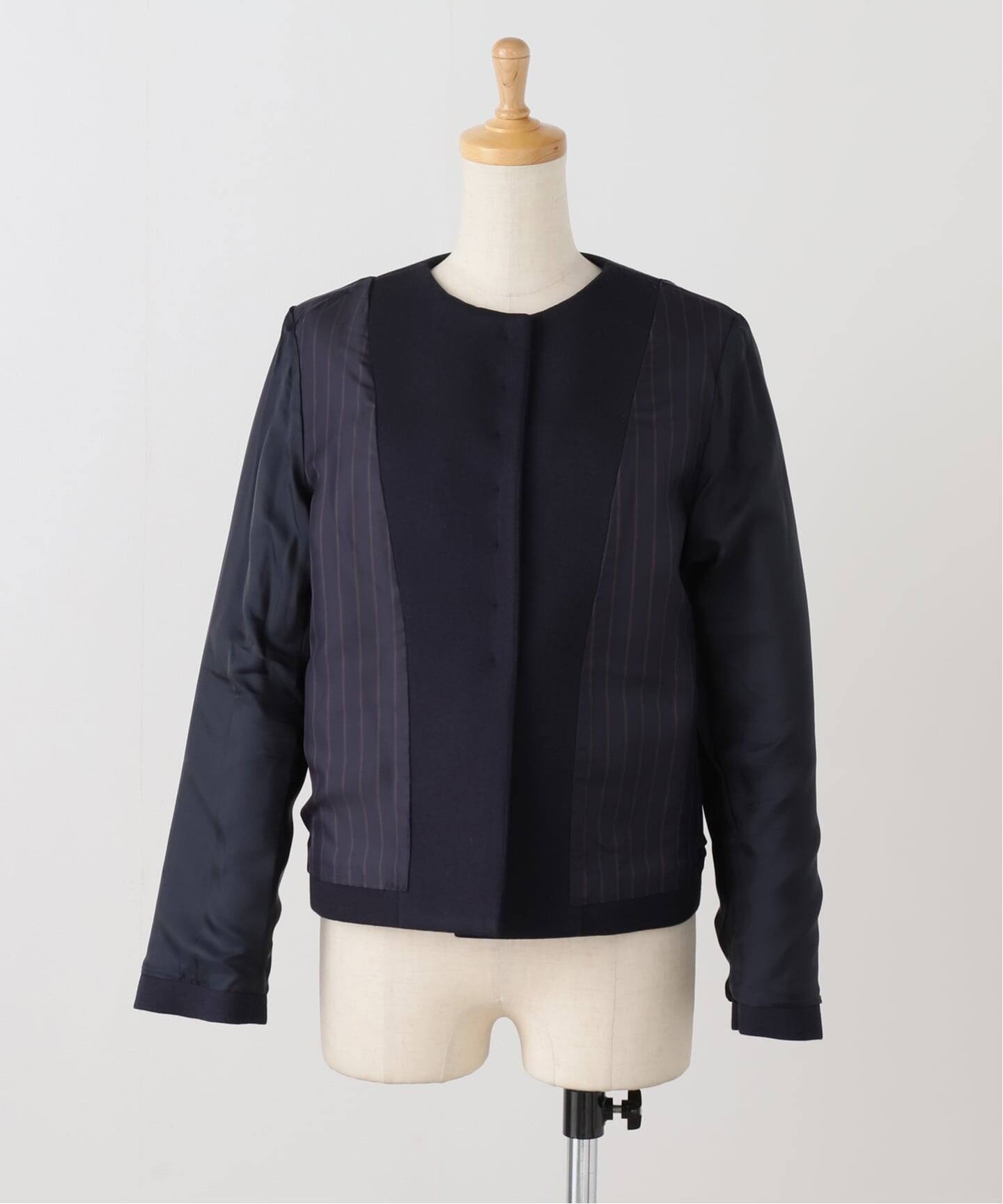 IENA 2025AW 定価5万 ボンディングジャケット ボンディングジャケット（ノーカラージャケット）｜IENA（イエナ）の