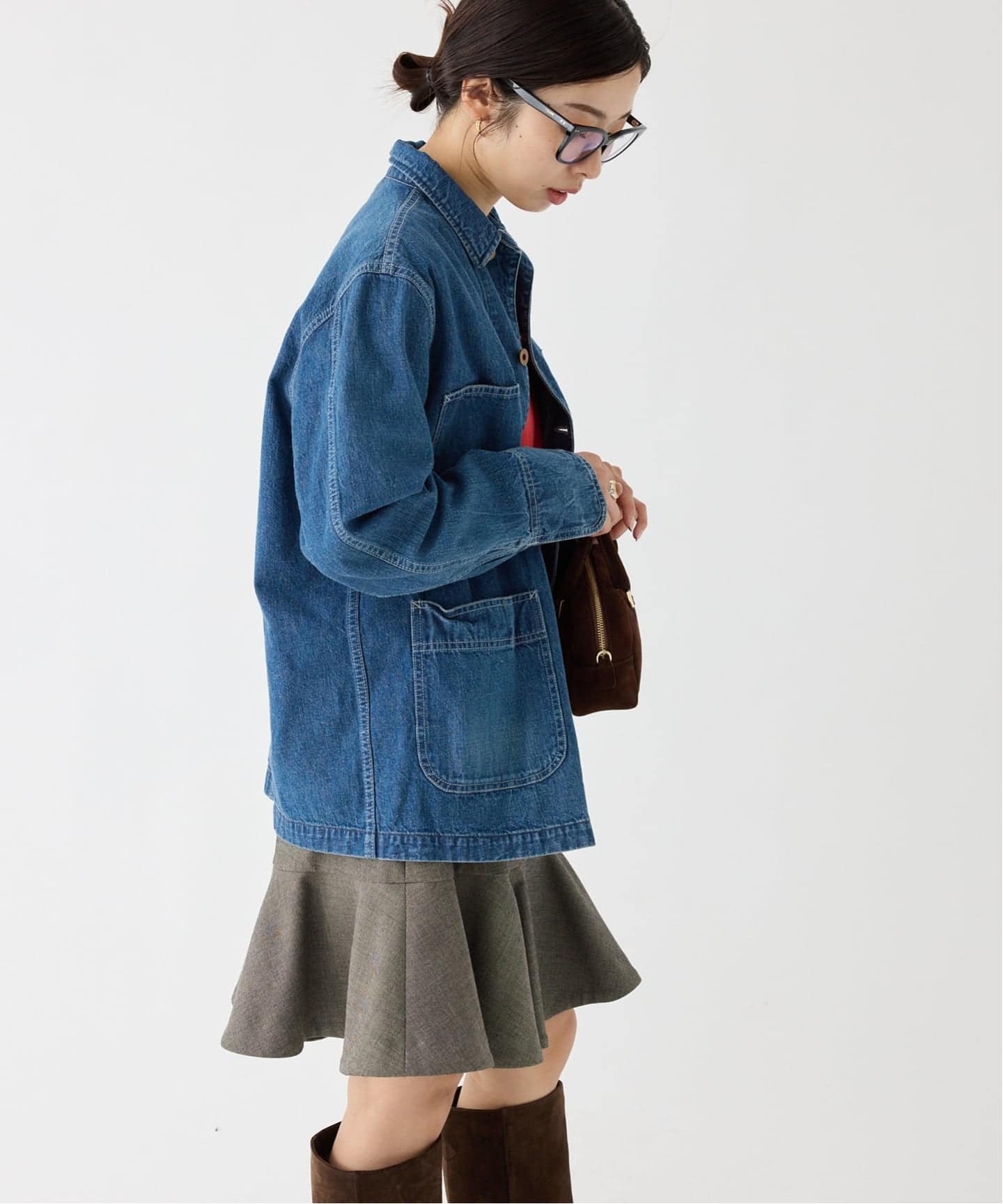 デニムカバーオール（カバーオール）｜IENA（イエナ）の通販