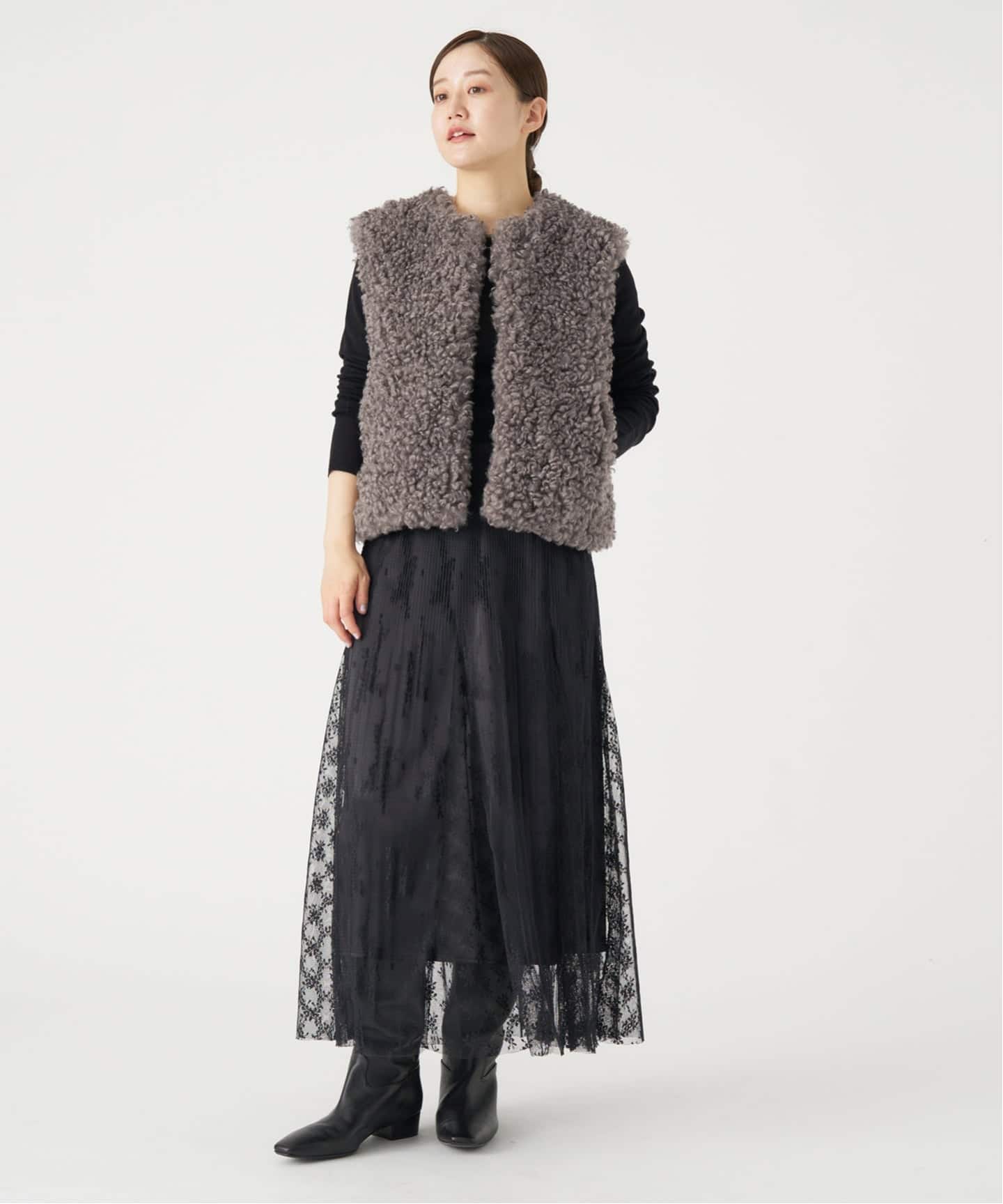 【りゅうこ】新品札付き✨イエナ　2025AW TISSAVELカーリージレ TISSAVELカーリージレ（ジレ）｜IENA（イエナ）の通販｜BAYCREW'S STORE