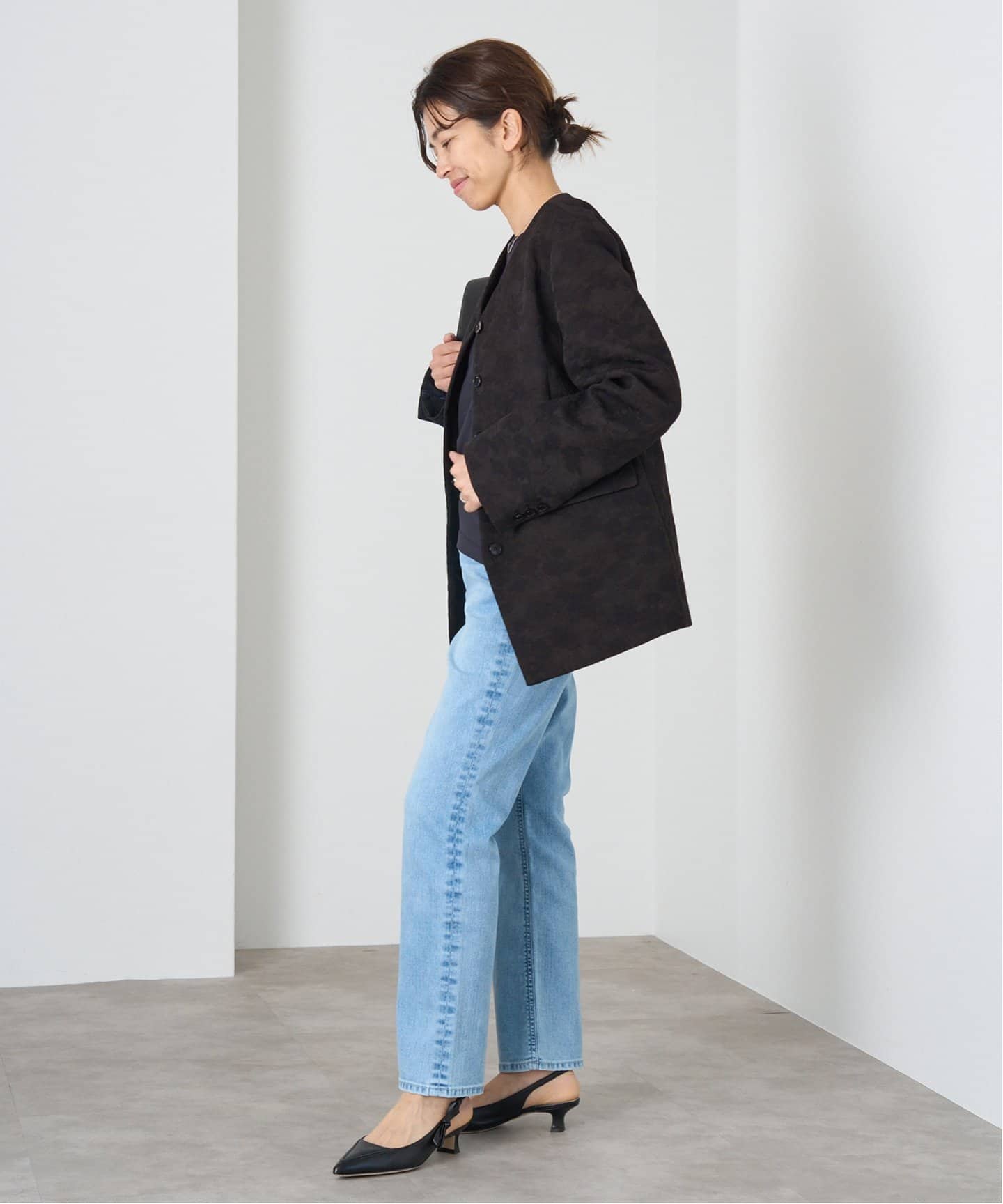 BALLI シェイプジャケット（ノーカラージャケット）｜IENA（イエナ）の