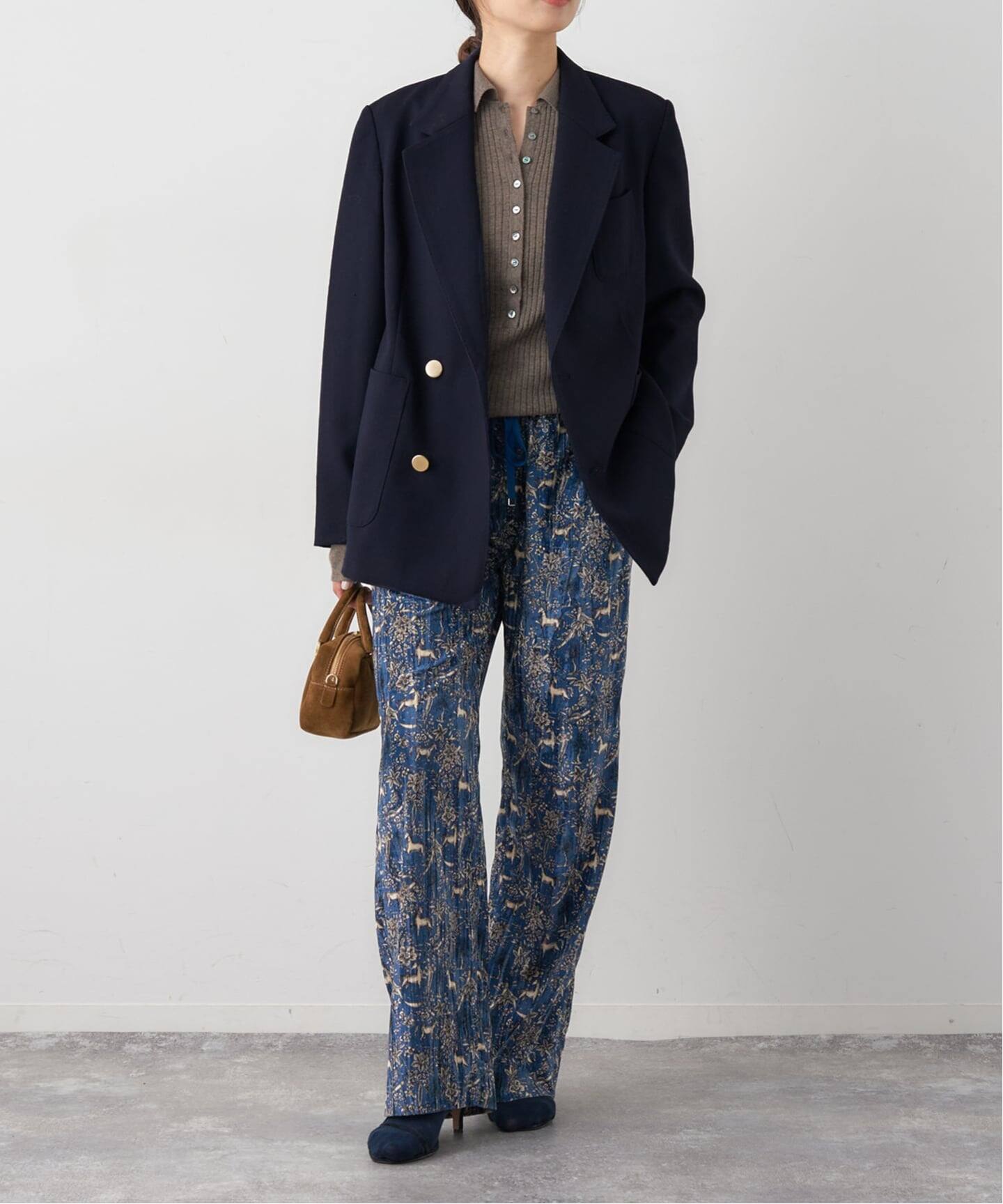 IENA / 25AW/ウールツイル2Bジャケット/38/ウール/NVY/25010900804030 ウールツイル2Bジャケット（テーラードジャケット）｜IENA（イエナ）の