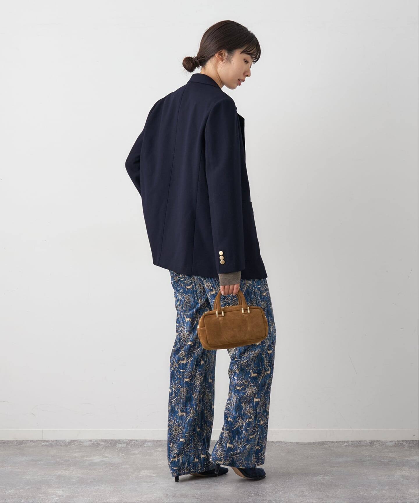 イエナ IENA ウールテーラードジャケット　38 中古・古着通販】IENA (イエナ) ウールリネンジャケット