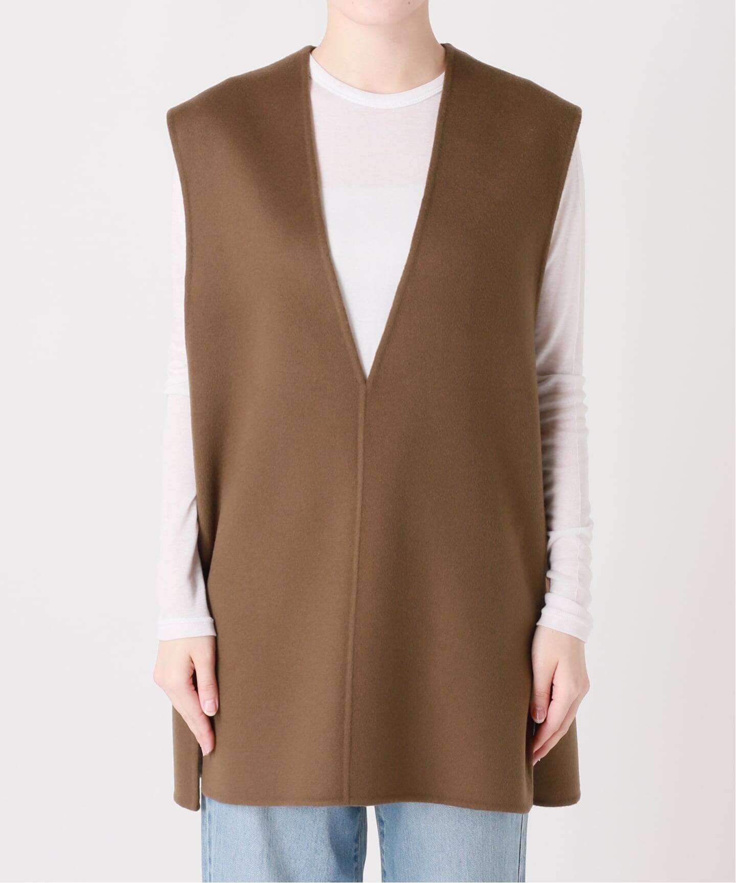 IENA (イエナ)Super160ダブルフェイスベスト　ブラウン Super160ダブルフェイスベスト（ベスト）｜IENA（イエナ）の通販