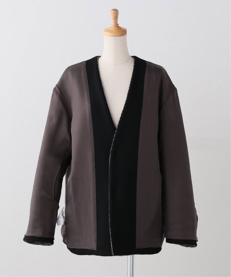 BOWTE/バウト ITALIAN FABRIC TWEEDY BOXY HALF CO ジャケット 252-07 