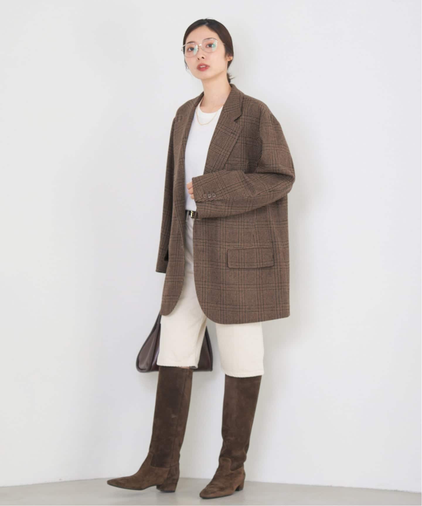 COUTURE D'ADAM/クチュールドアダム BIG JK グレンチェック