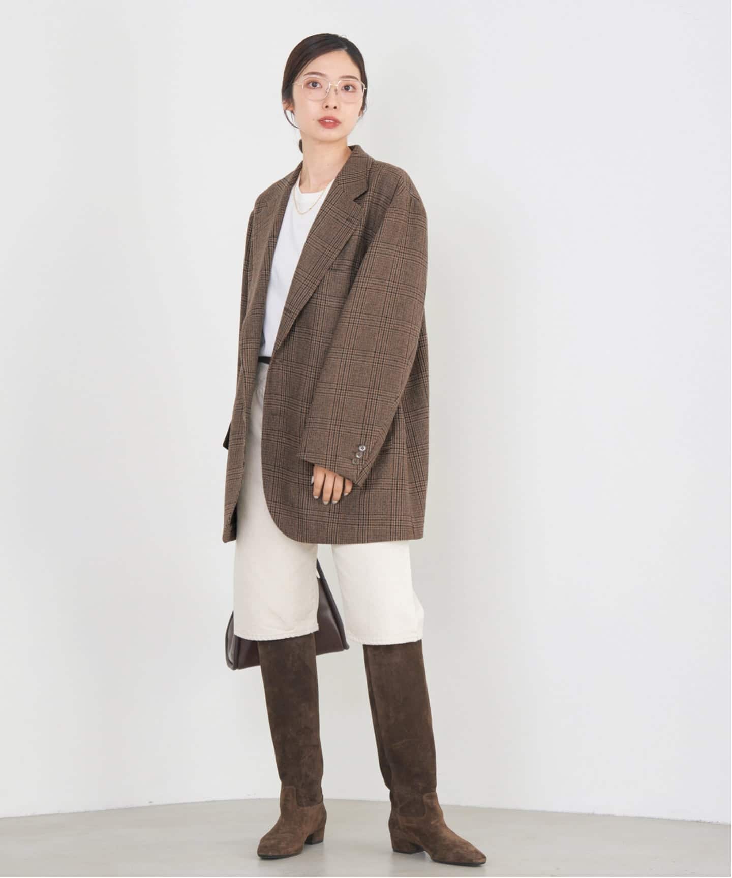 COUTURE D'ADAM/クチュールドアダム BIG JK グレンチェック