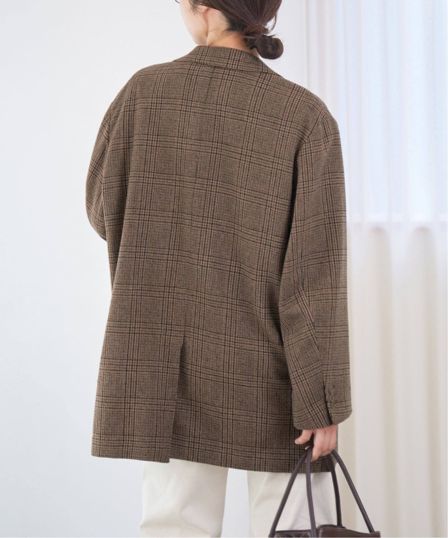 COUTURE D'ADAM/クチュールドアダム BIG JK グレンチェック