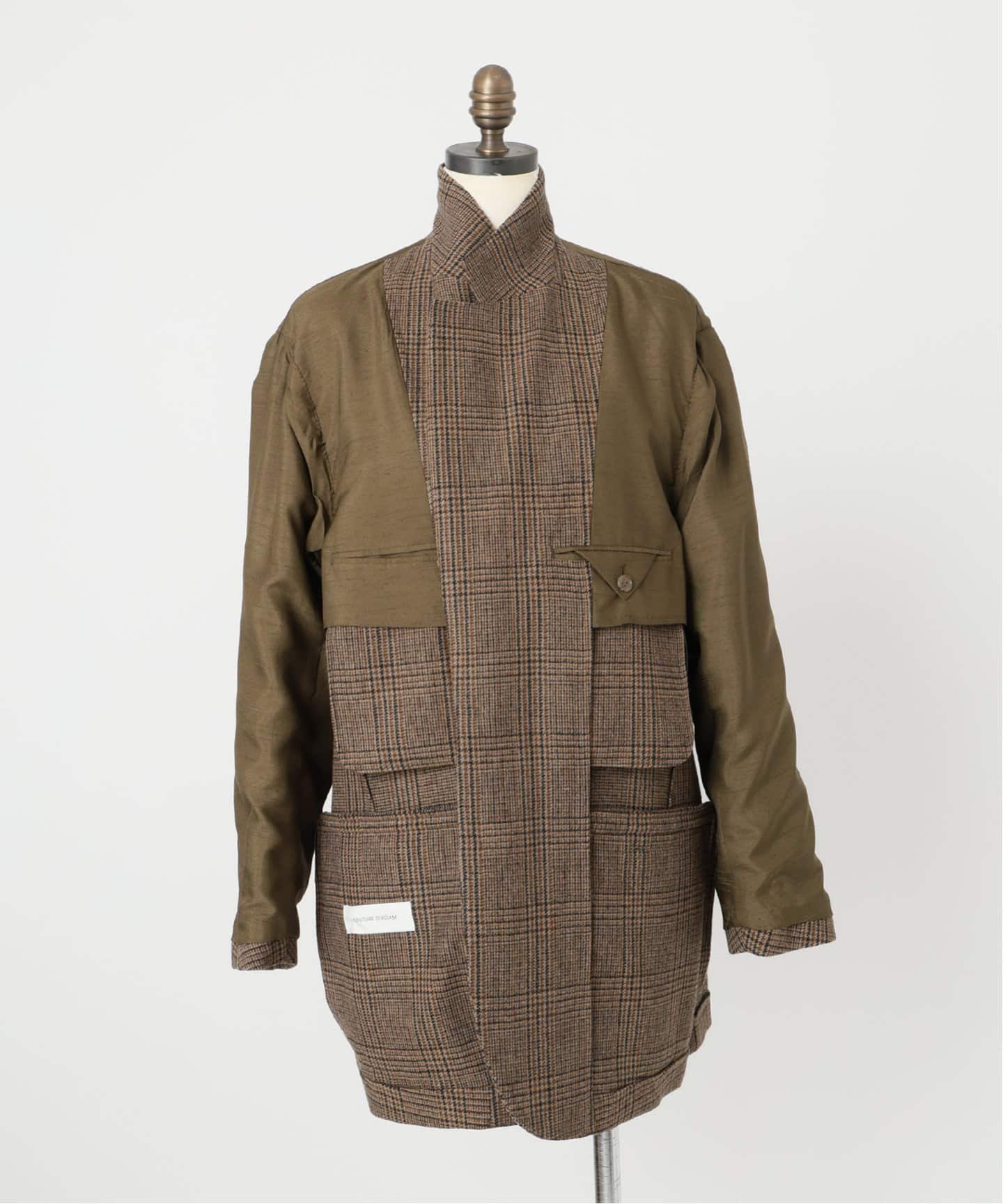 予約》COUTURE D'ADAM/クチュールドアダム BIG JK Glencheck