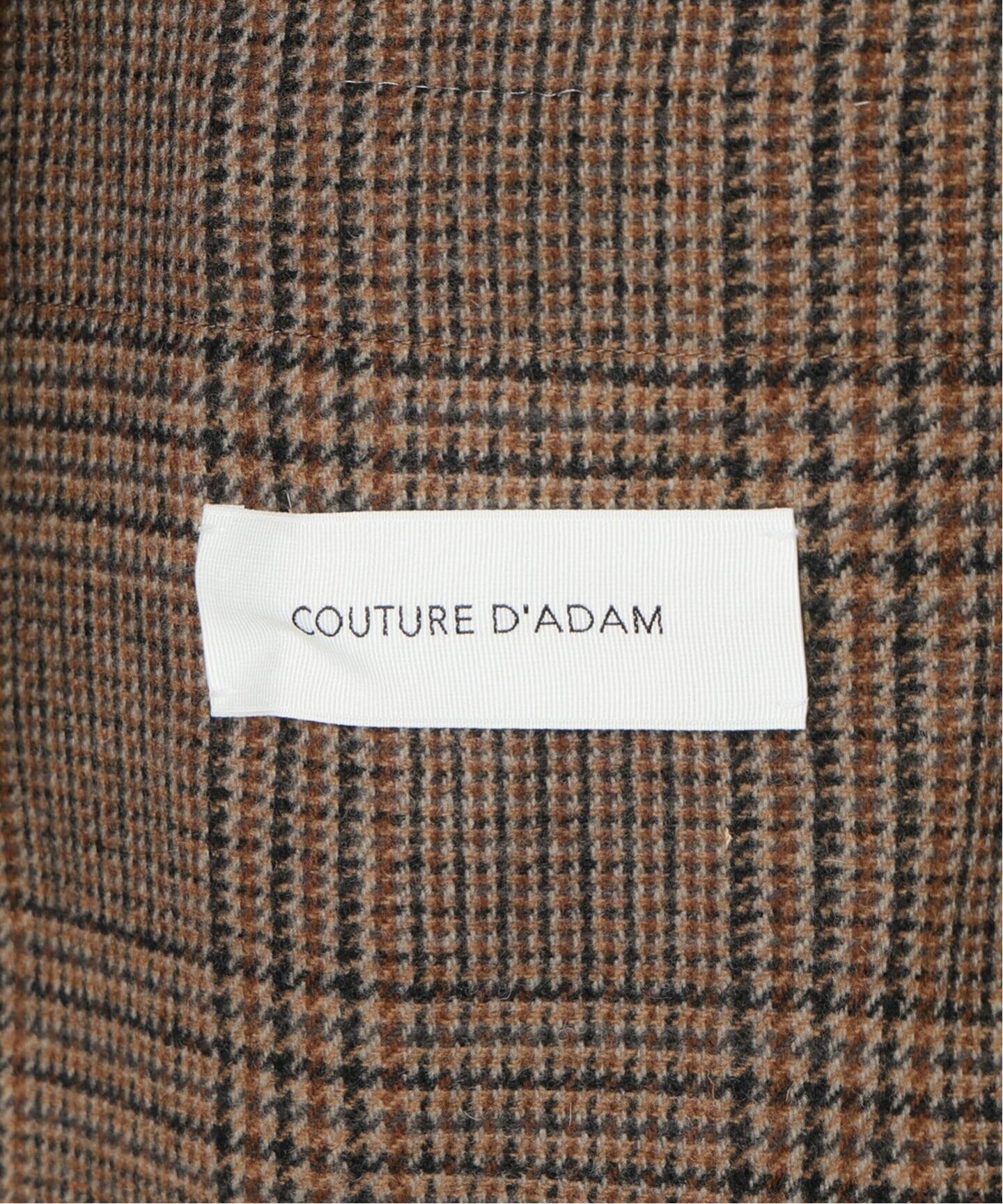 クチュール ド アダム oversize gunclub check ジャケット COUTURE D'ADAM (クチュール ド アダム) Aged Denim American BZ