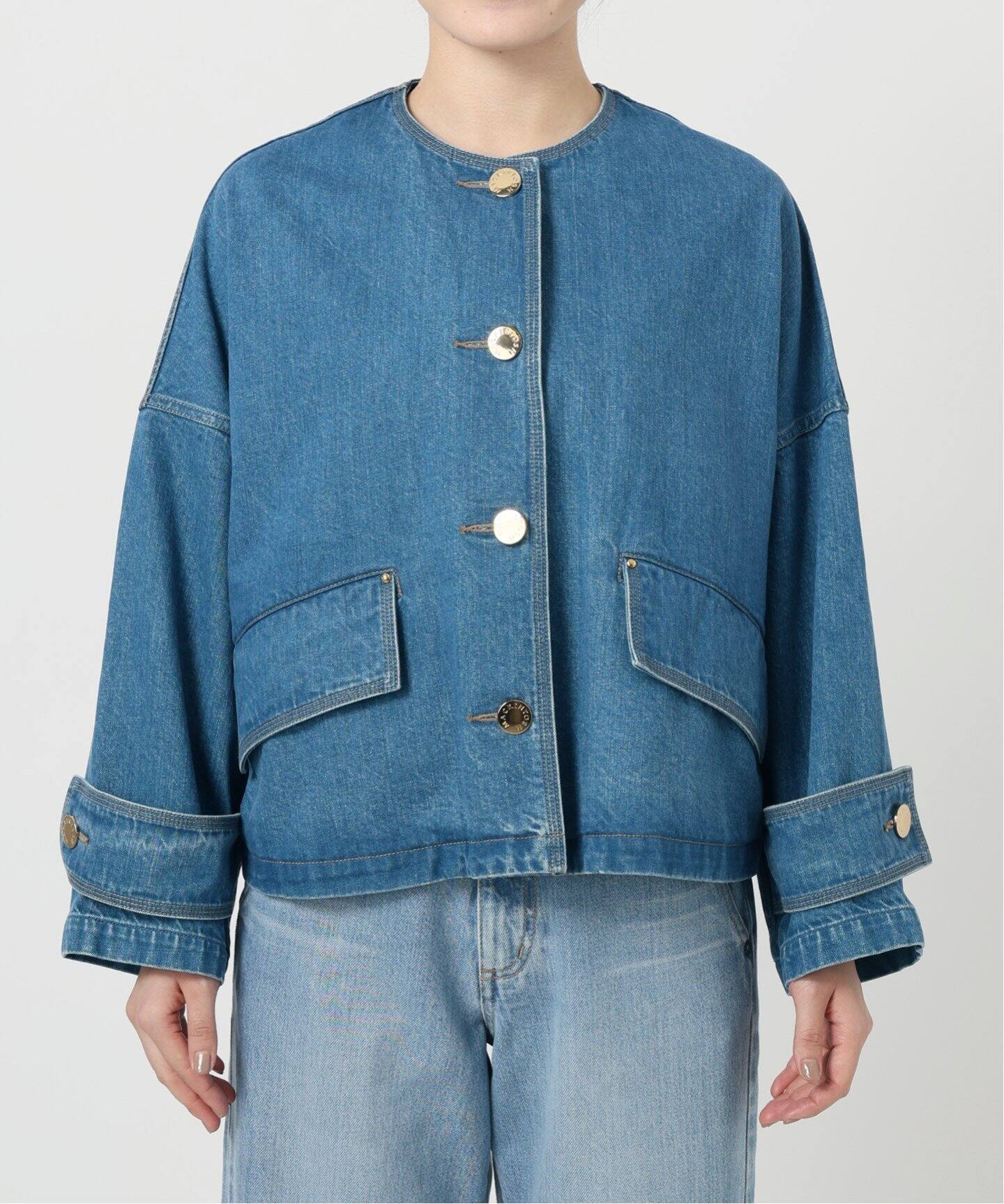 MACKINTOSH/マッキントッシュ HUMBIE NO COLLAR DENIM JK（デニム  