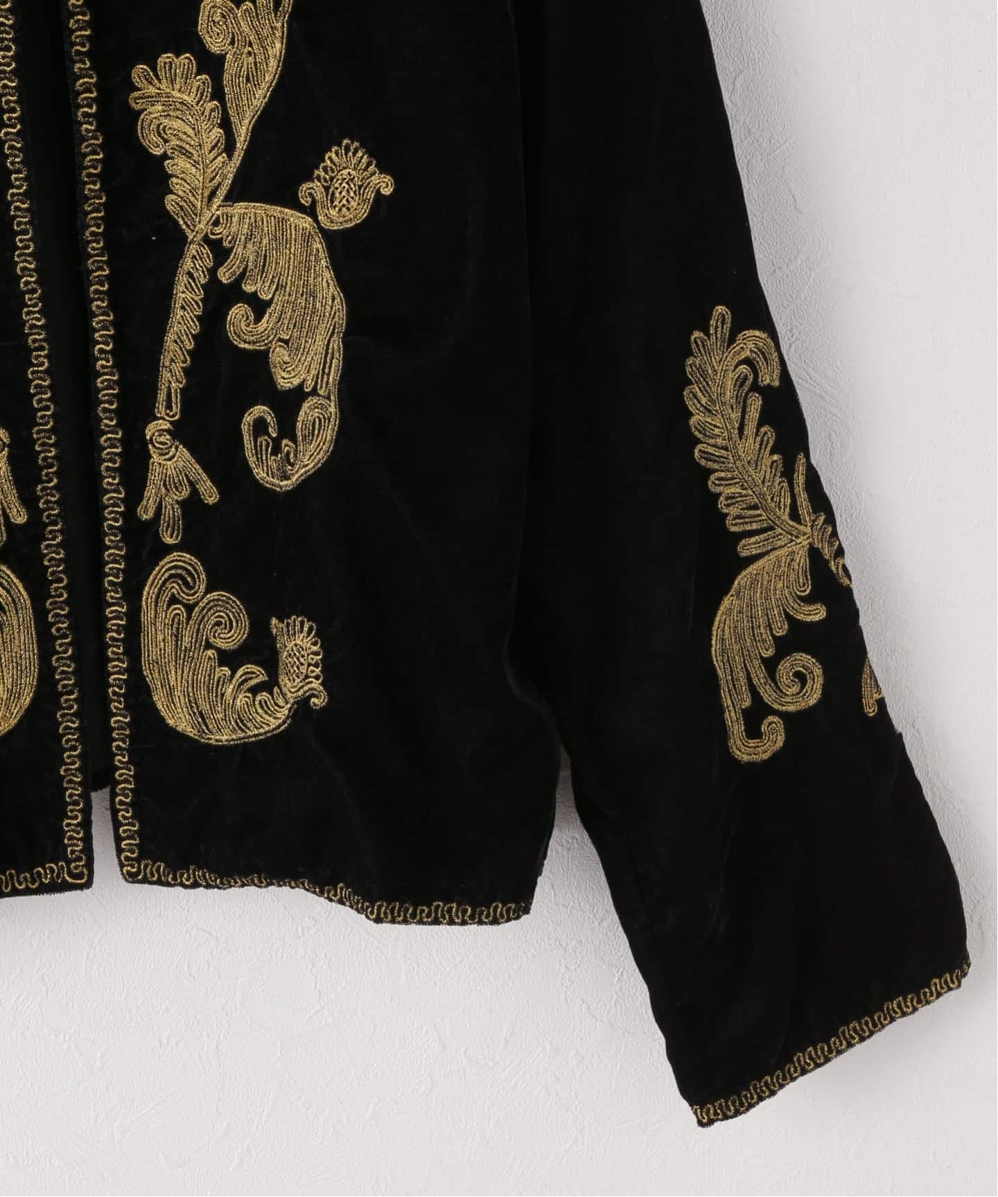 COUTURE D'ADAM/クチュールドアダム Velvet Embroidery JK 25AW