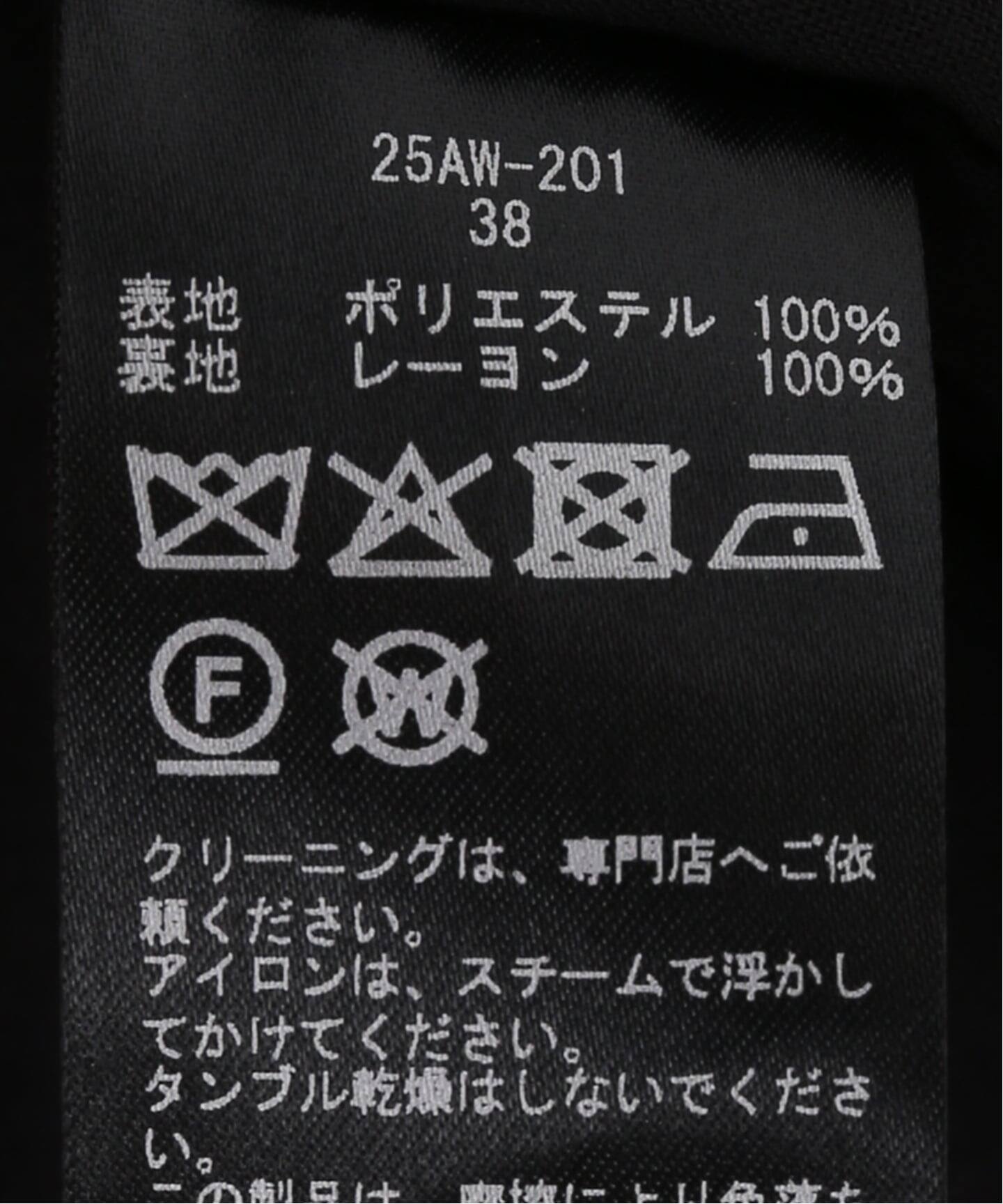 COUTURE D'ADAM/クチュールドアダム Velvet Embroidery JK 25AW-201