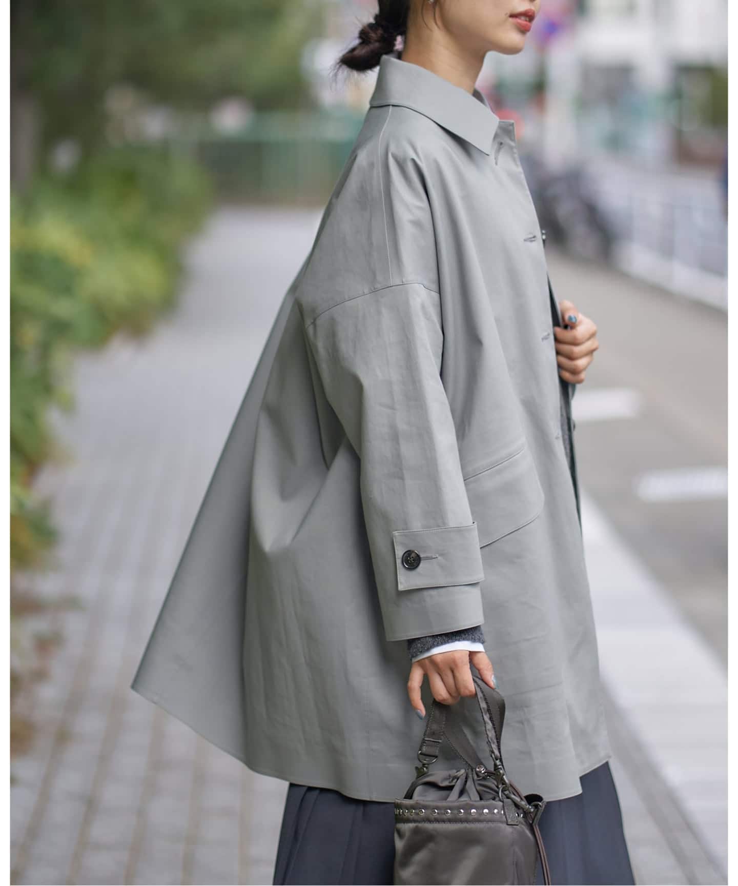 未使用✨　マッキントッシュ　現行品　グレーレーベル　ステンカラー　コート　2 MACKINTOSH/マッキントッシュ HUMBIE コート L252AP1186DMID（ステン