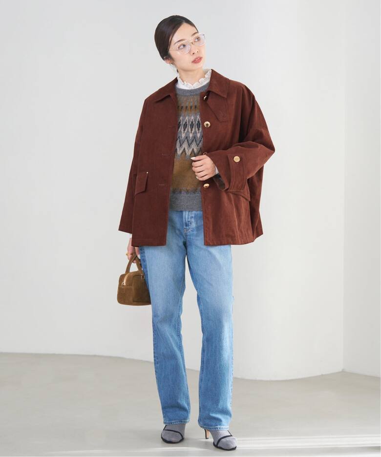MACKINTOSH HUMBIEコーデュロイオーバーサイズコートサイズ38