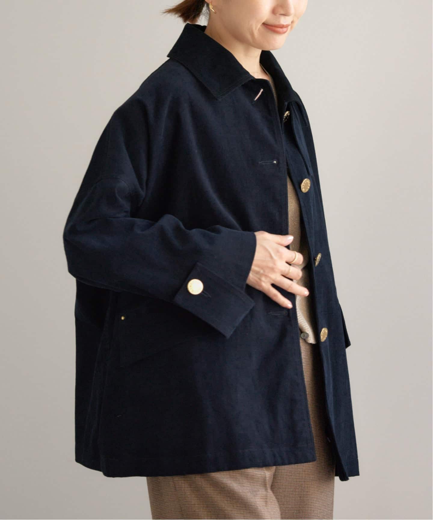 マッキントッシュ　ハンビー　イエナ別注モデル MACKINTOSH/マッキントッシュ 別注 HUMBIE チェスターコクーン