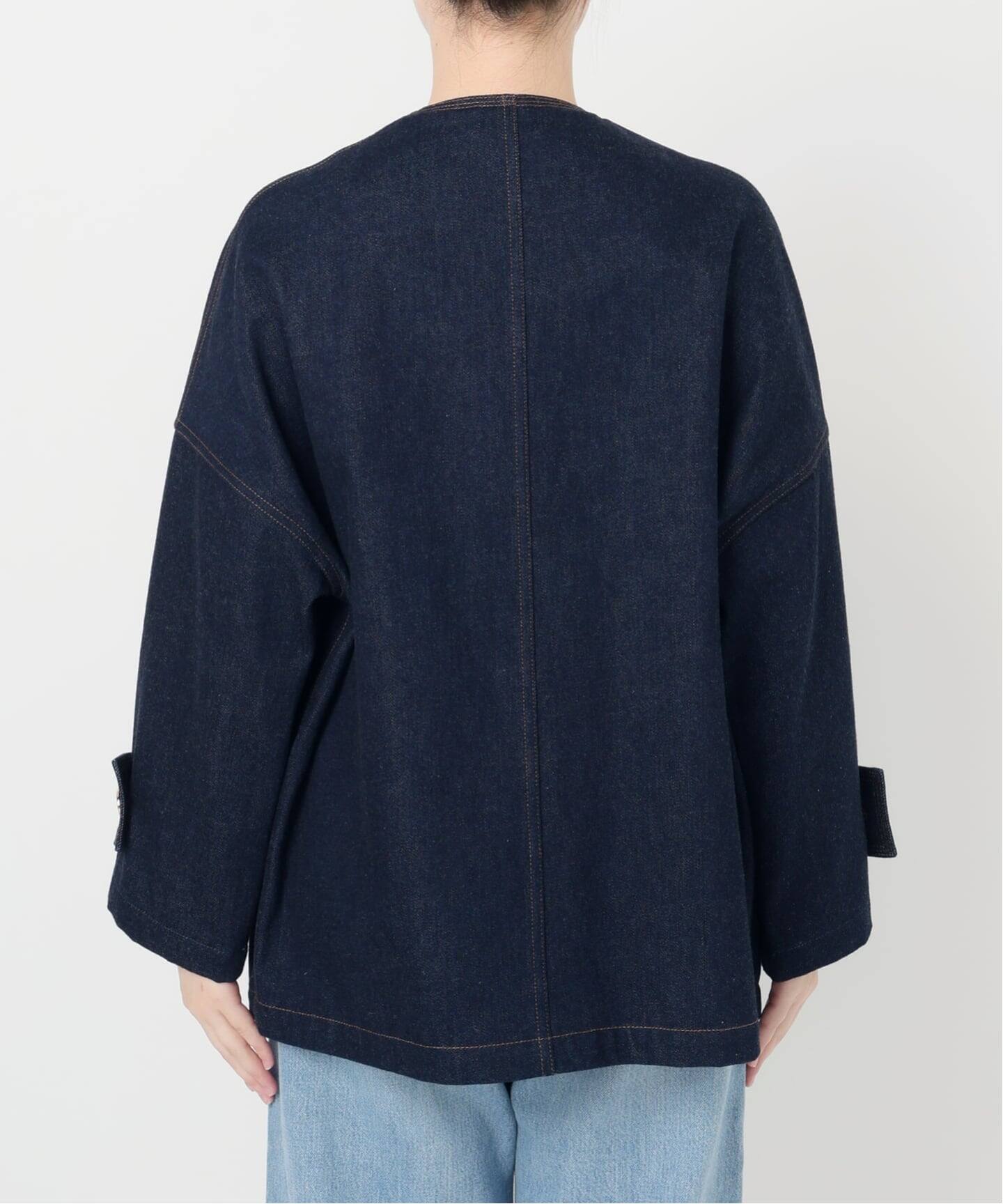 みぃさま専用⭐︎MACKINTOSH for IENA ハンビー ノーカラー MACKINTOSH/マッキントッシュ 別注 HUMBIE DENIM JACKET ノー