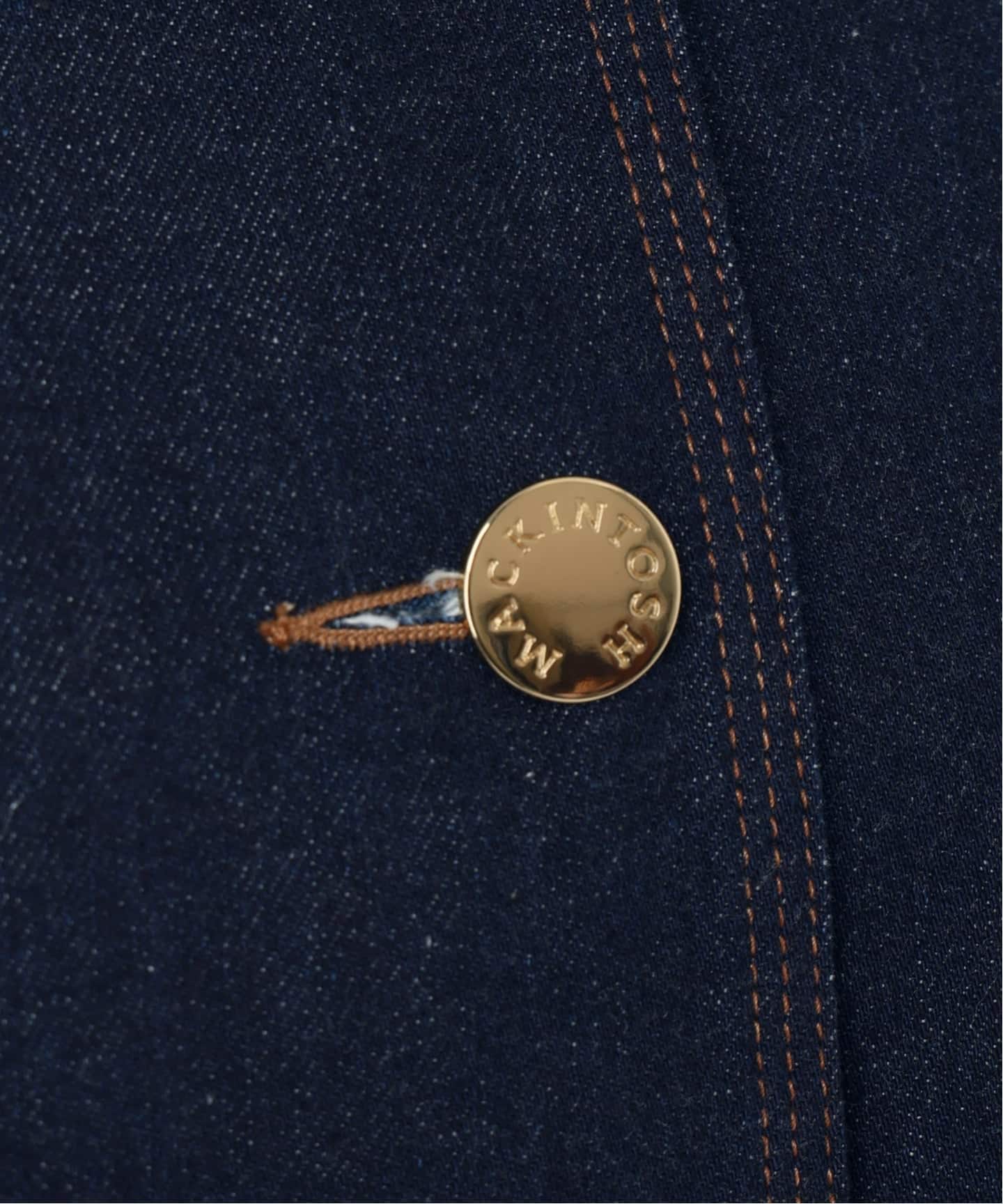 MACKINTOSH/マッキントッシュ 別注 HUMBIE DENIM JACKET ノーカラー