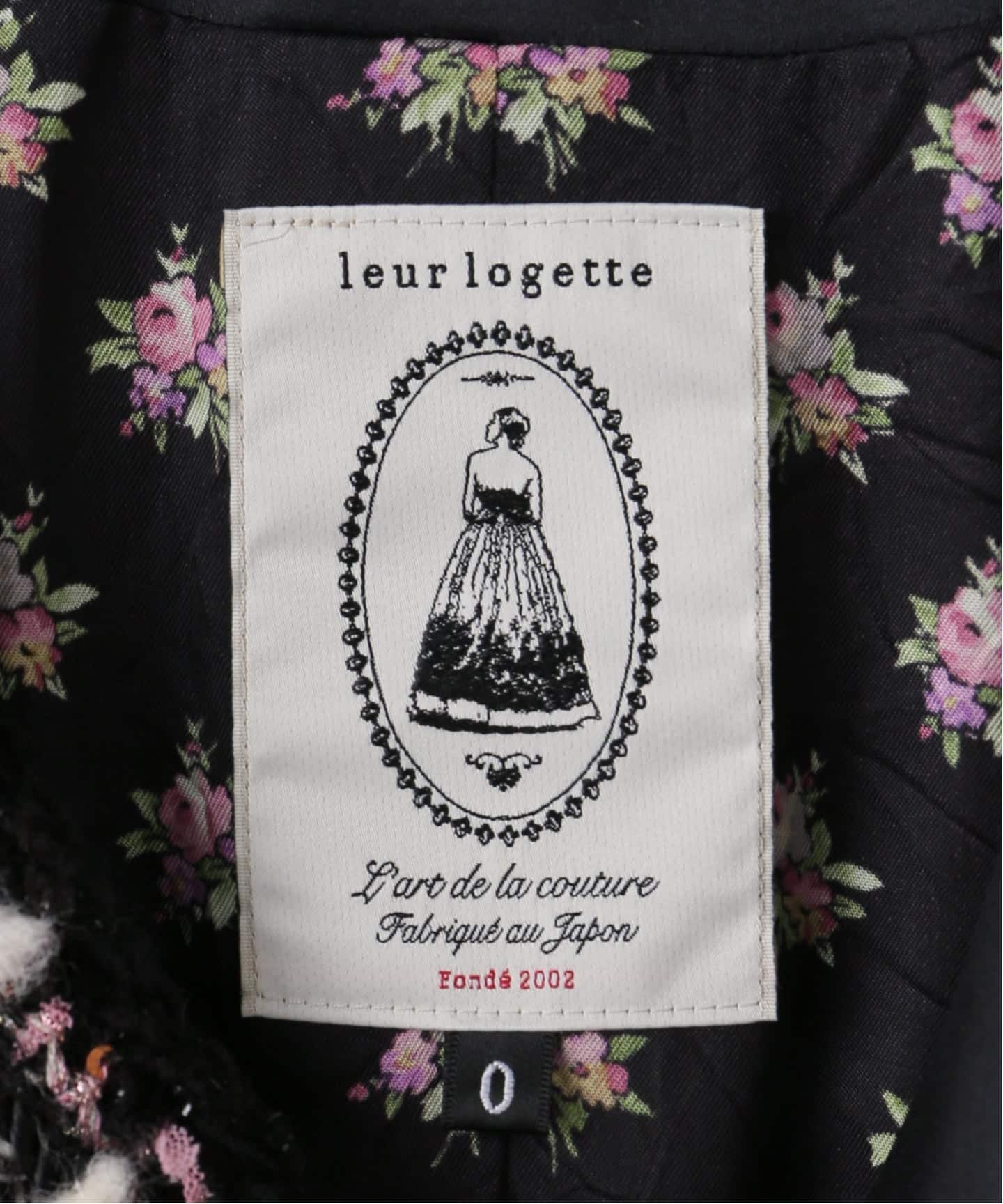 leur logette/ルールロジェット tweed jacket ジャケット 2382（その他