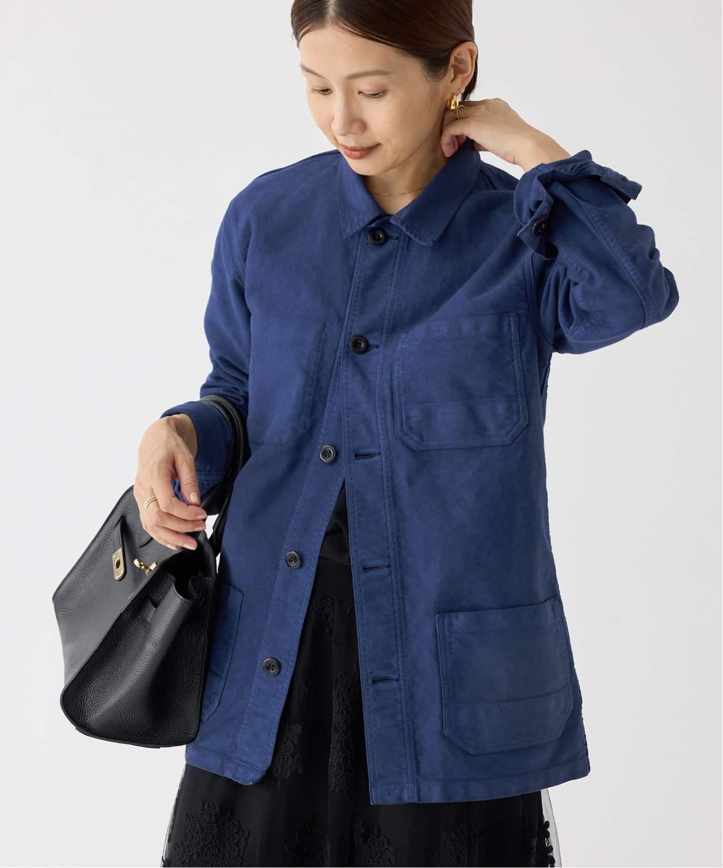 LA BLOUSE DE LYON/ラ ブラウス ドゥ リヨン MOLESKIN JACKET