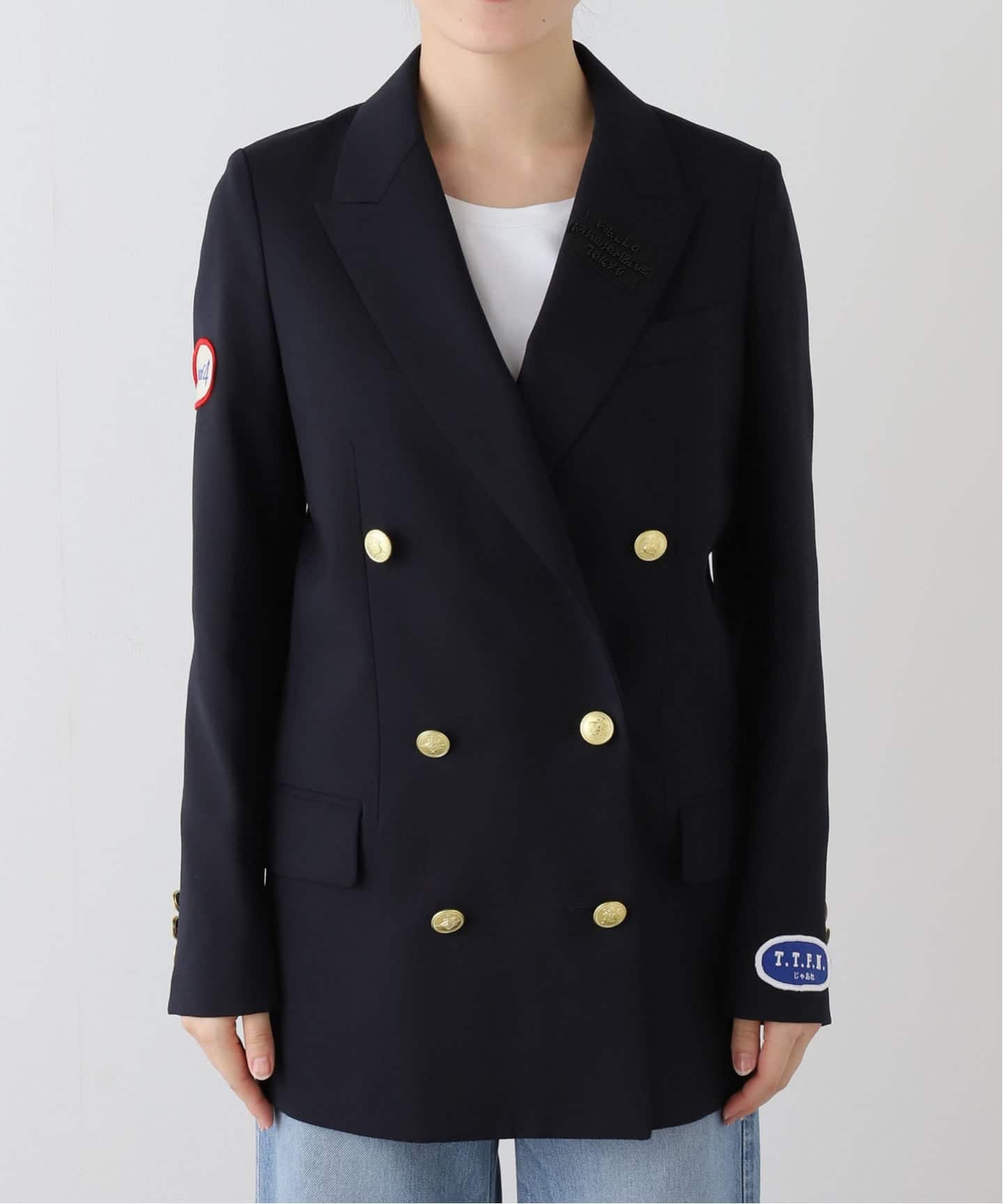 美品 MADISONBLUE W6B ブレザージャケット BLEECKER W6B BLAZER(0 NAVY): MADISONBLUE: WOMENS｜THE TOKYO ONLINE