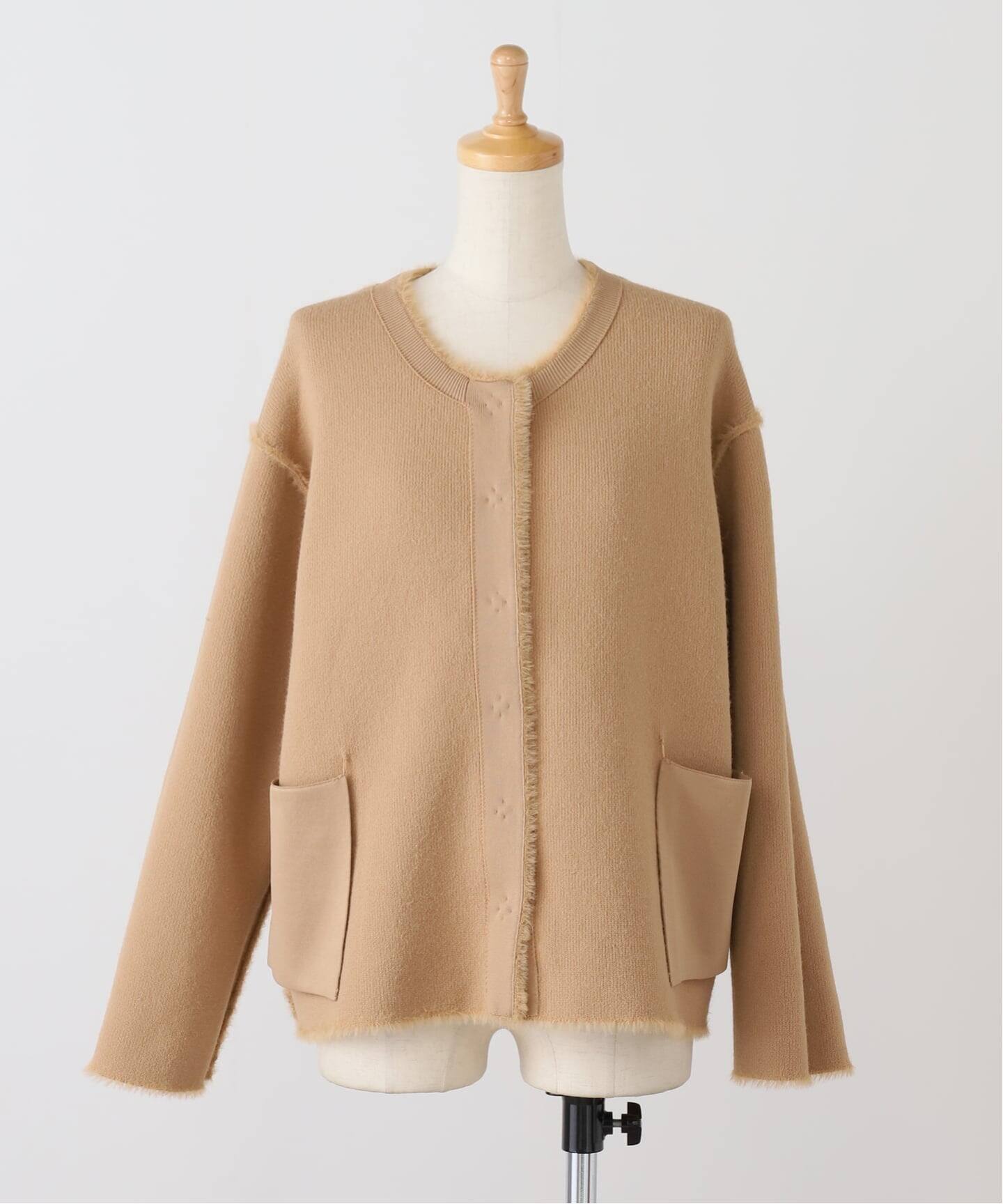 シャギーニットジャケット（カーディガン）｜SLOBE IENA（スローブ