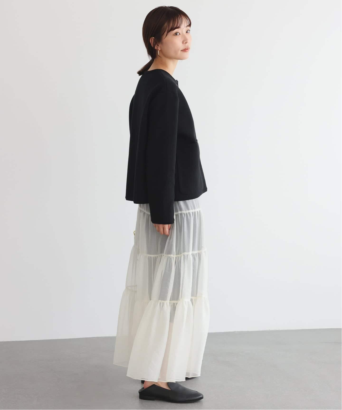 スローブイエナ ダブルフェイスニットブルゾン　新品 SLOBE IENA｜《一部WEB・店舗限定カラーあり》ダブルフェイス