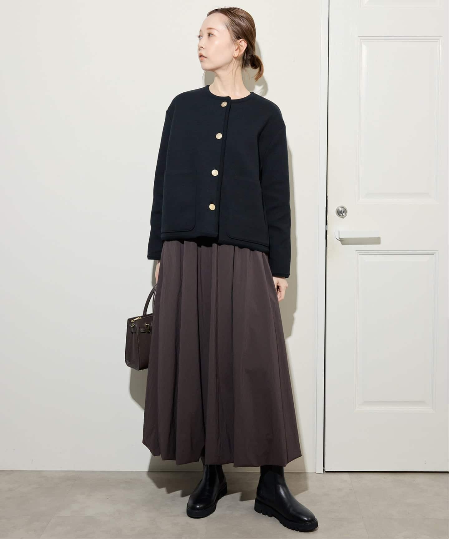 一部WEB・店舗限定カラーあり》ダブルフェイスニットジャケット