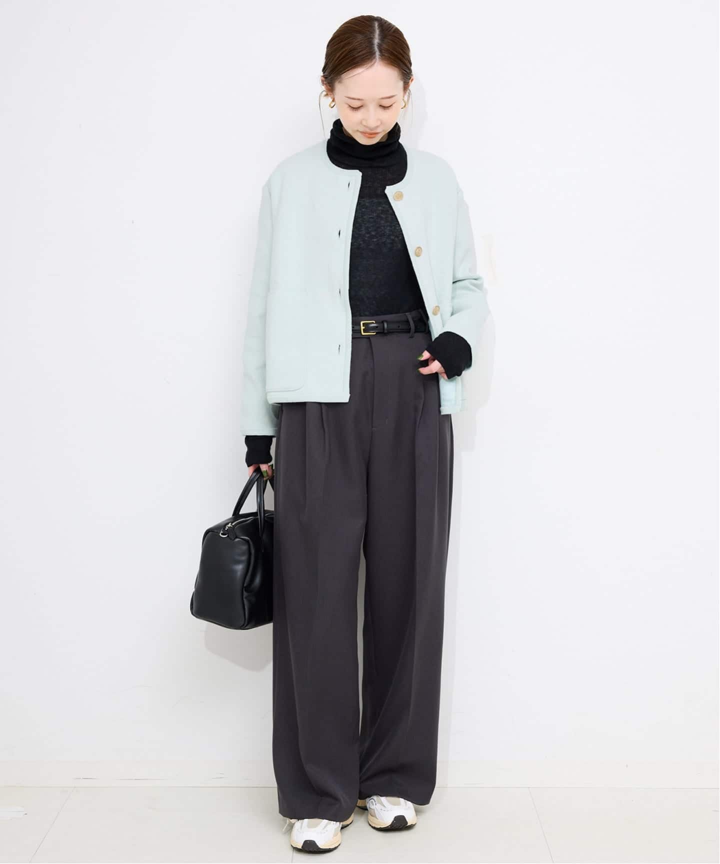 一部WEB・店舗限定カラーあり》ダブルフェイスニットジャケット