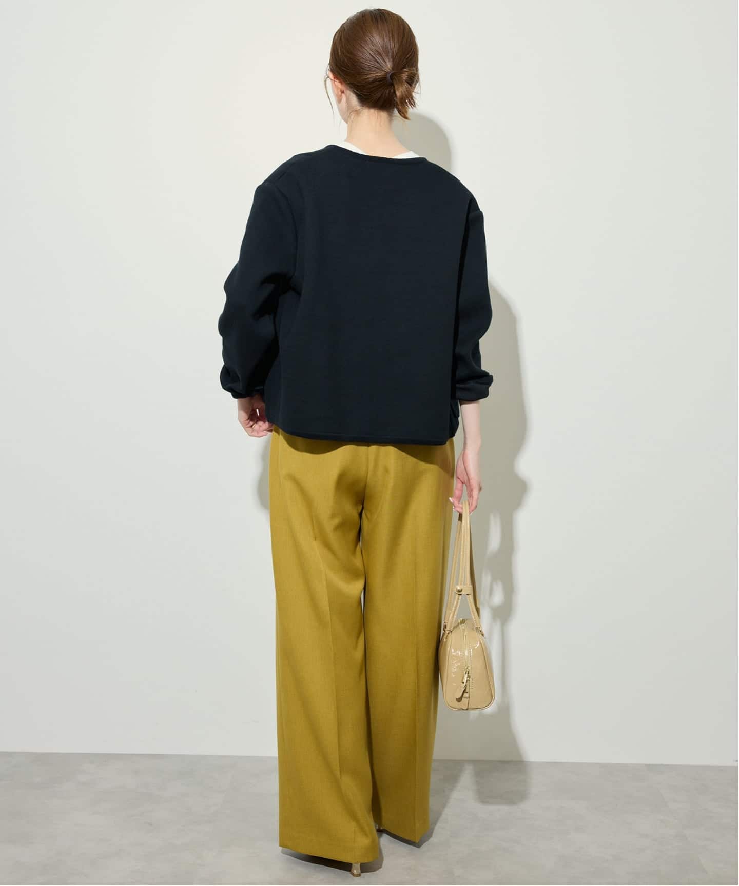 一部WEB・店舗限定カラーあり》ダブルフェイスニットジャケット