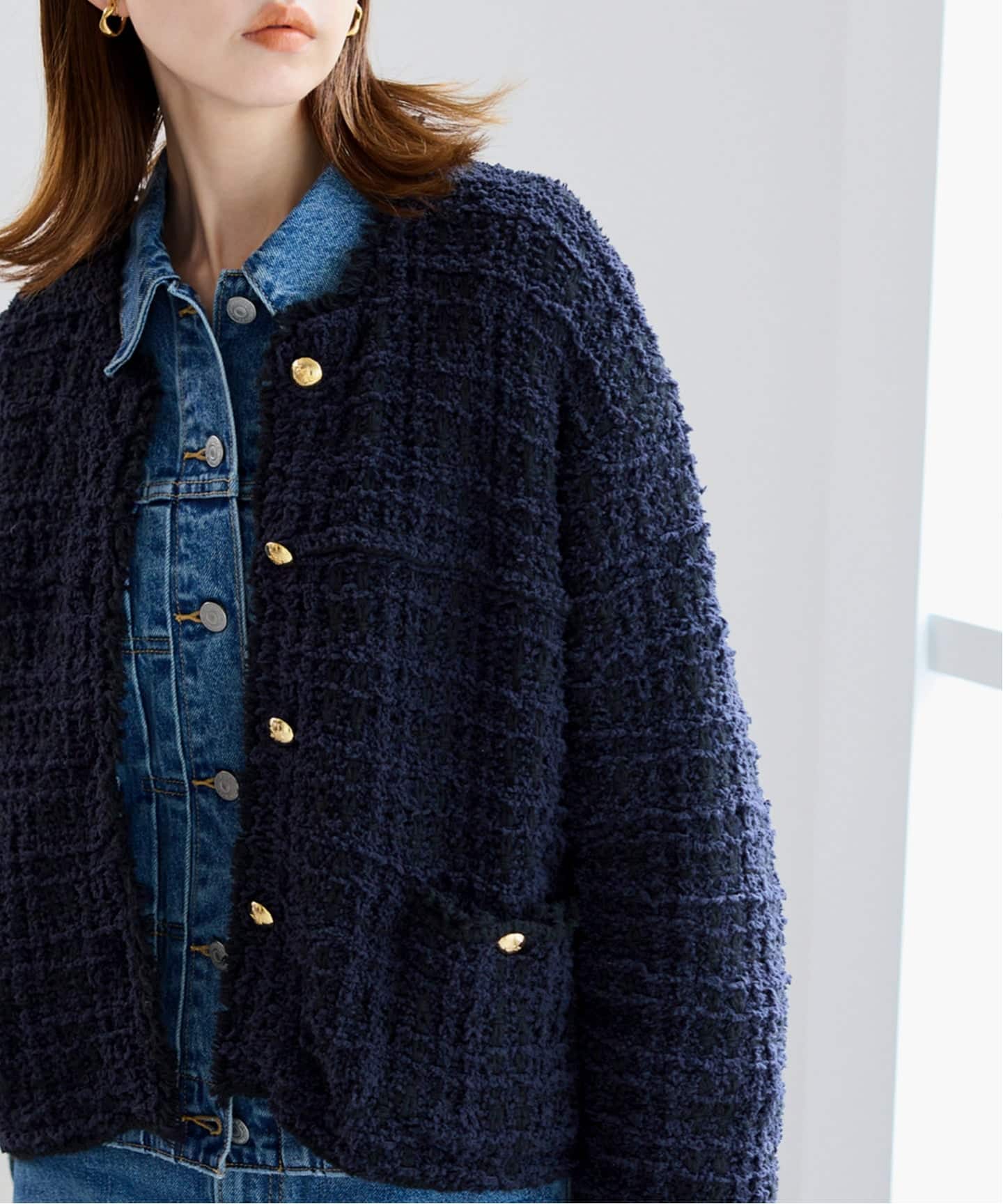 ニットジャケット（カーディガン）｜SLOBE IENA（スローブ イエナ）の