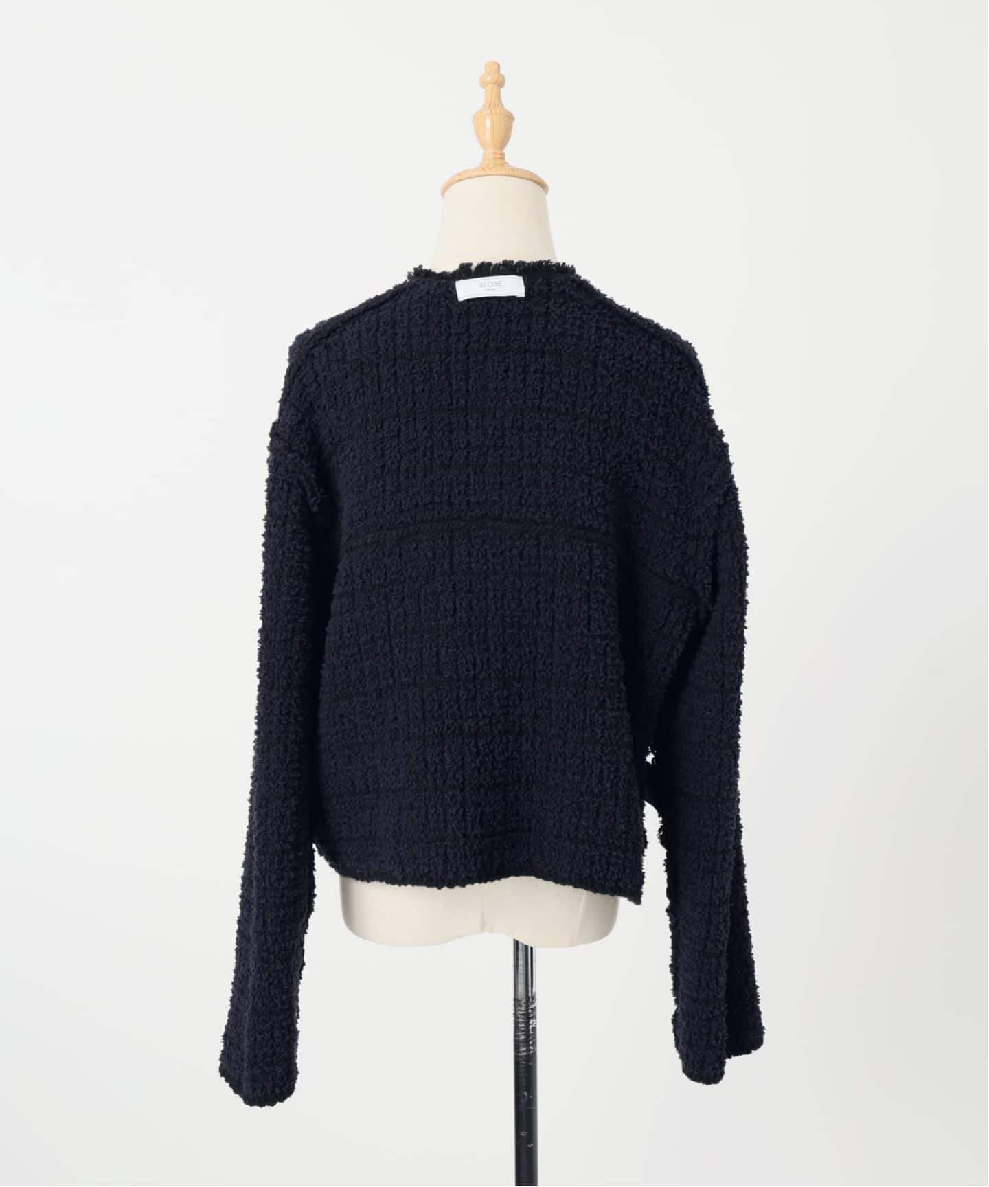 【最終価格】▼スローブイエナ　ニットクルージャケット　カーディガン ニットジャケット（その他ジャケット・スーツ）｜SLOBE IENA