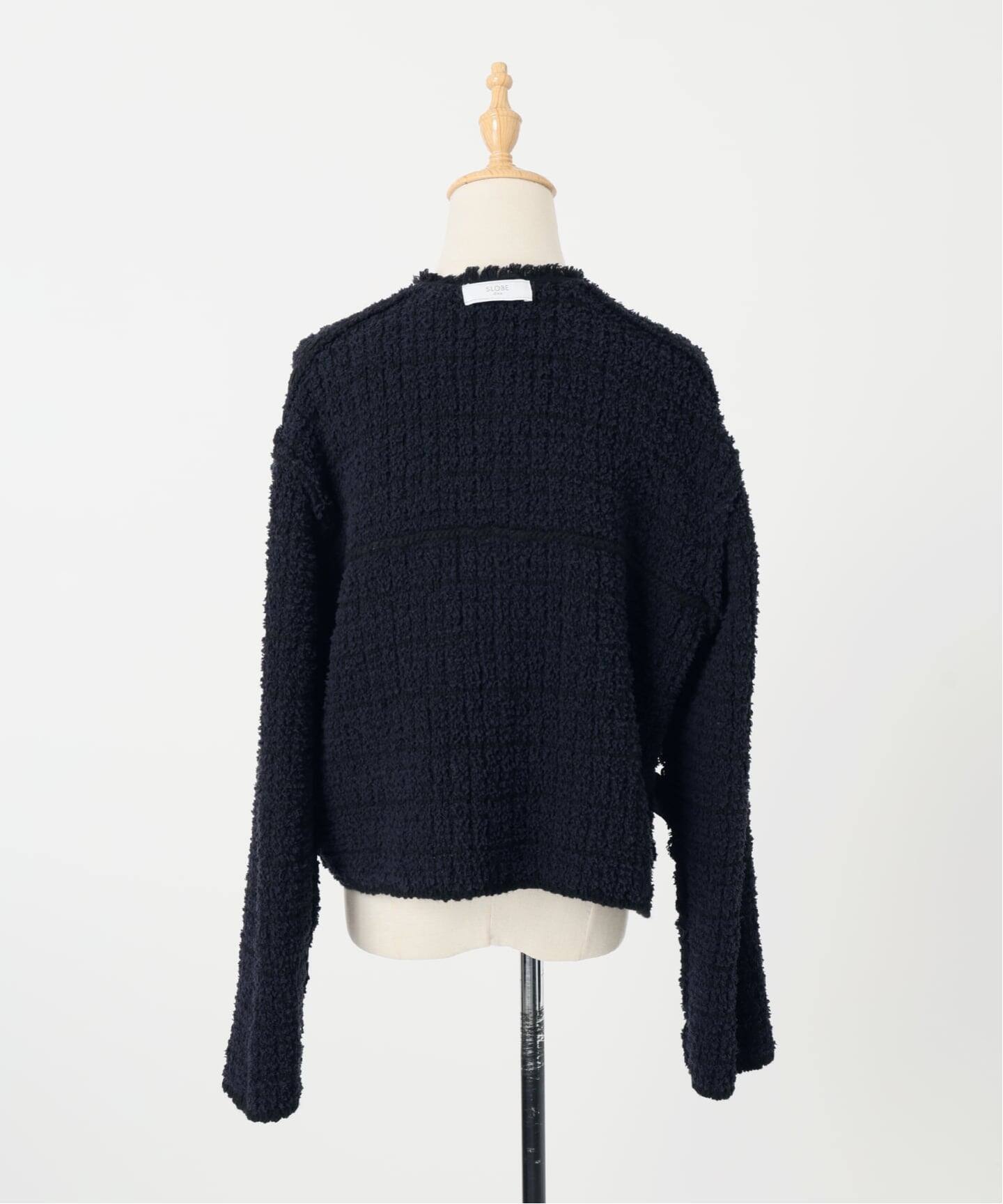 【最終価格】▼スローブイエナ　ニットクルージャケット　カーディガン ニットジャケット（カーディガン）｜SLOBE IENA（スローブ イエナ）の