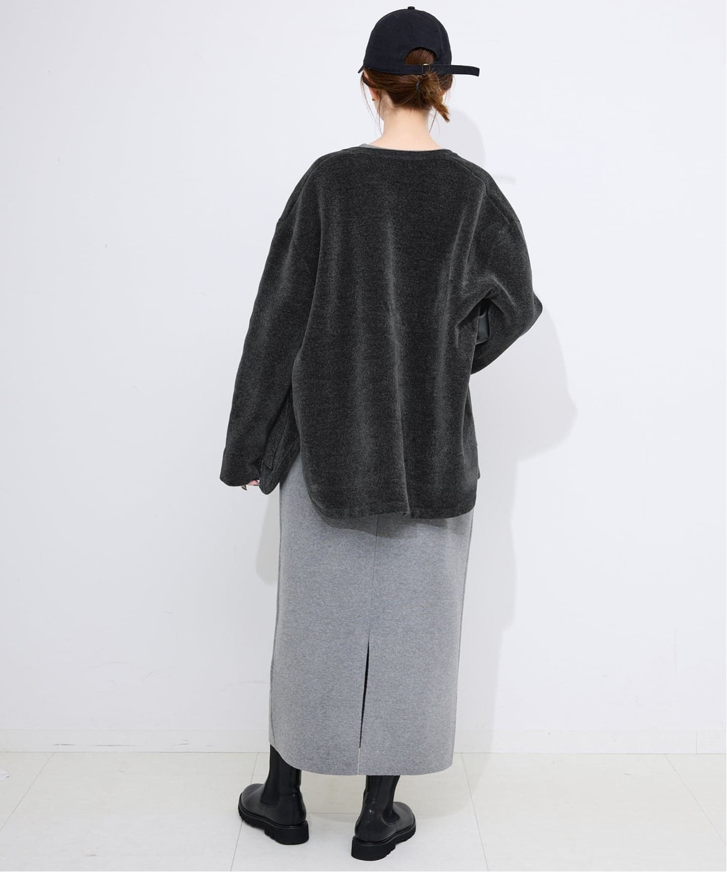 SLOBE IENA
P/NPタフタダウンベスト  ベージュ 予約》モールニットジャケット（その他ジャケット・スーツ