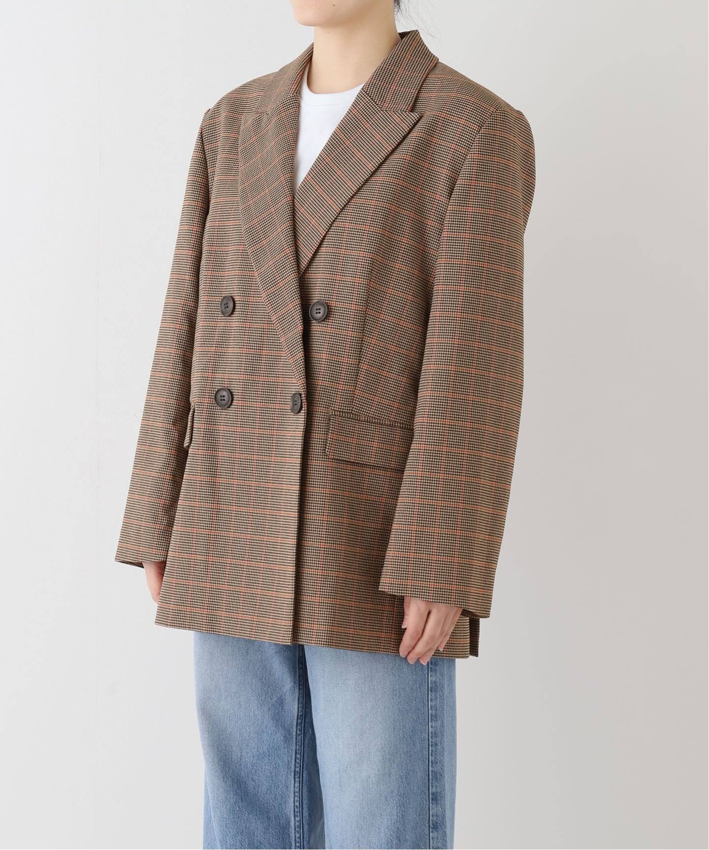 チェックビックジャケット（テーラードジャケット）｜SLOBE IENA