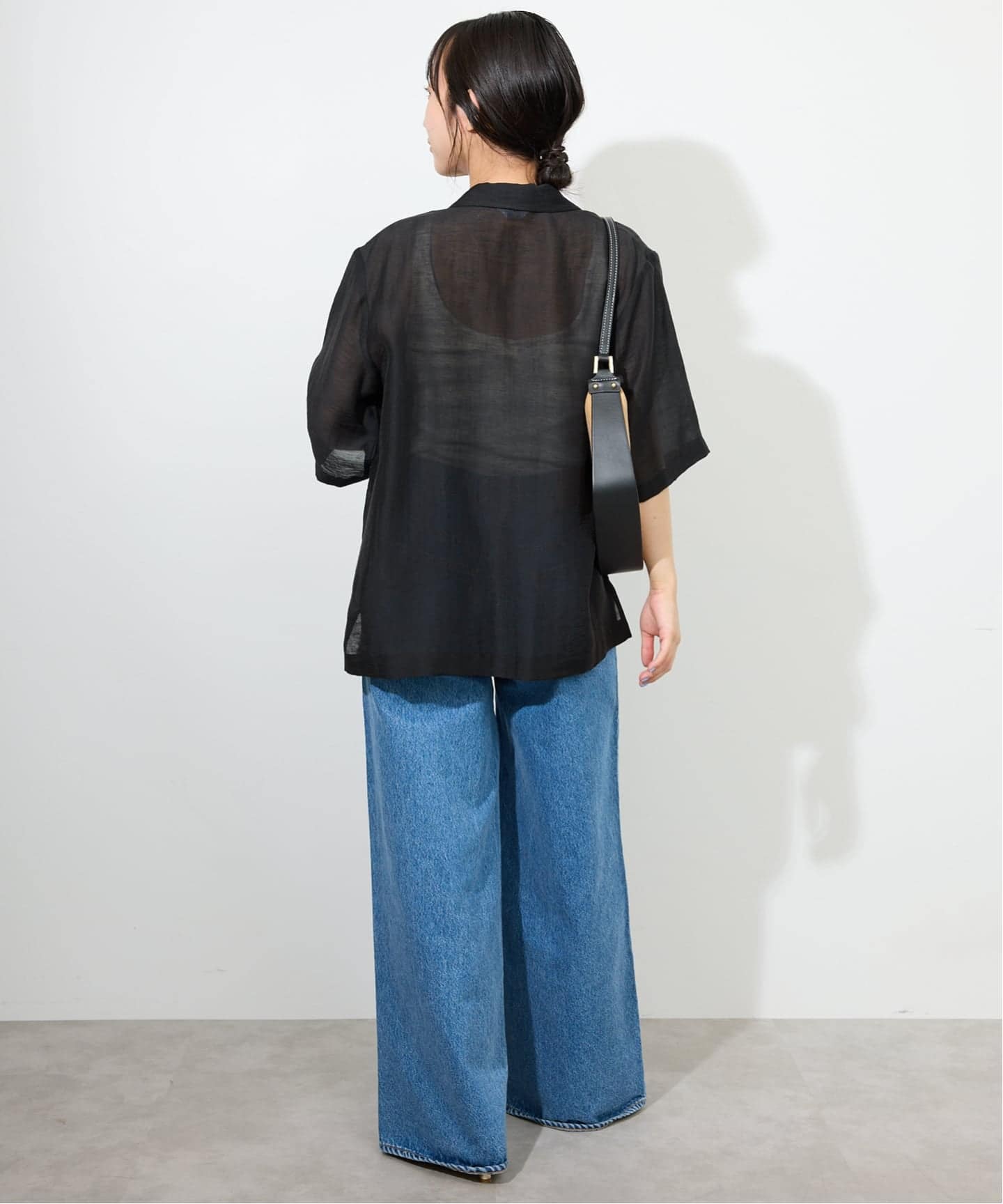 シアーハーフスリーブジャケット（その他ジャケット・スーツ）｜SLOBE