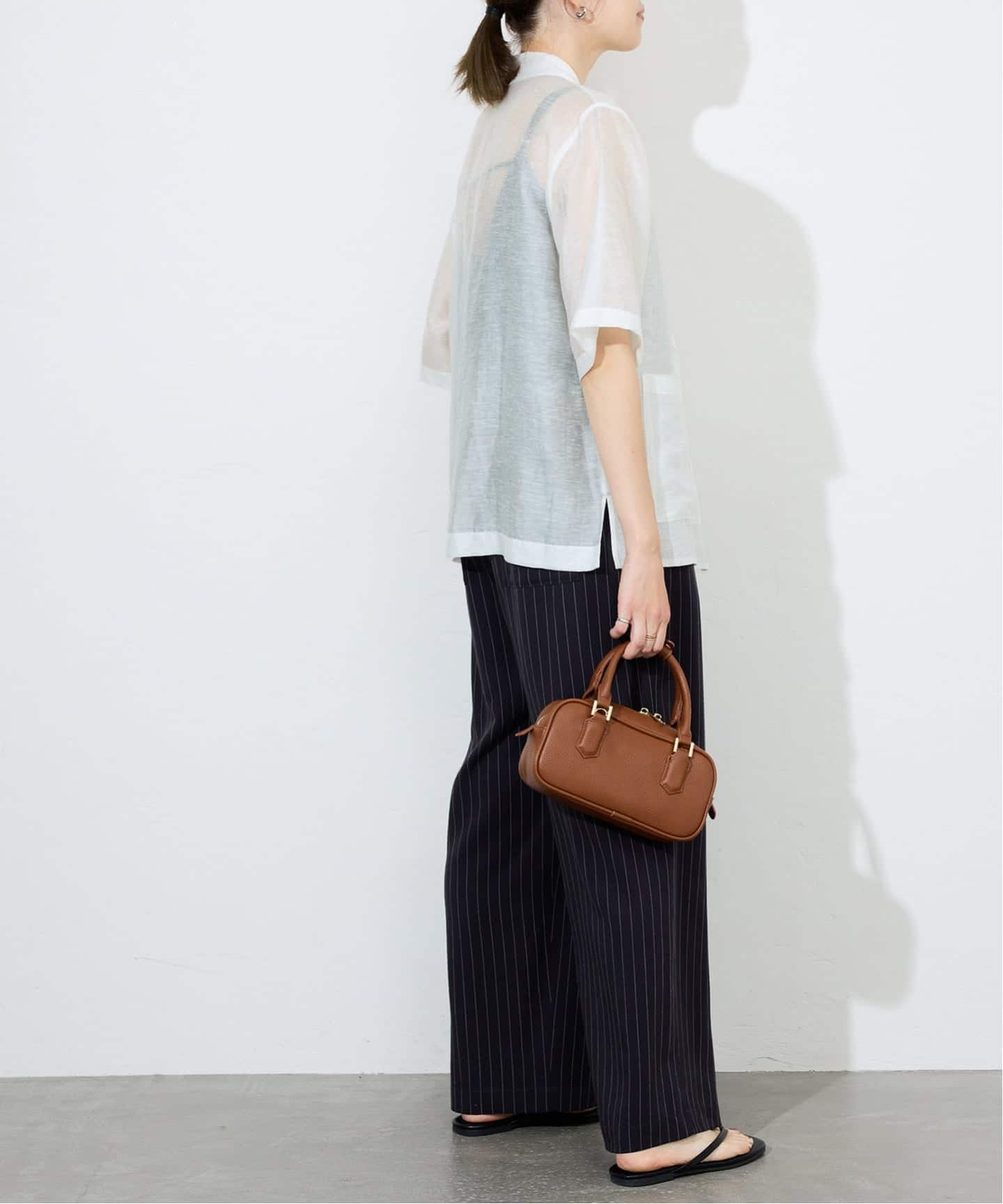 【2025SS】 SLOBE IENA シアーハーフスリーブジャケット　リネン混 SLOBE IENA｜シアーハーフスリーブジャケット | Rakuten Fashion